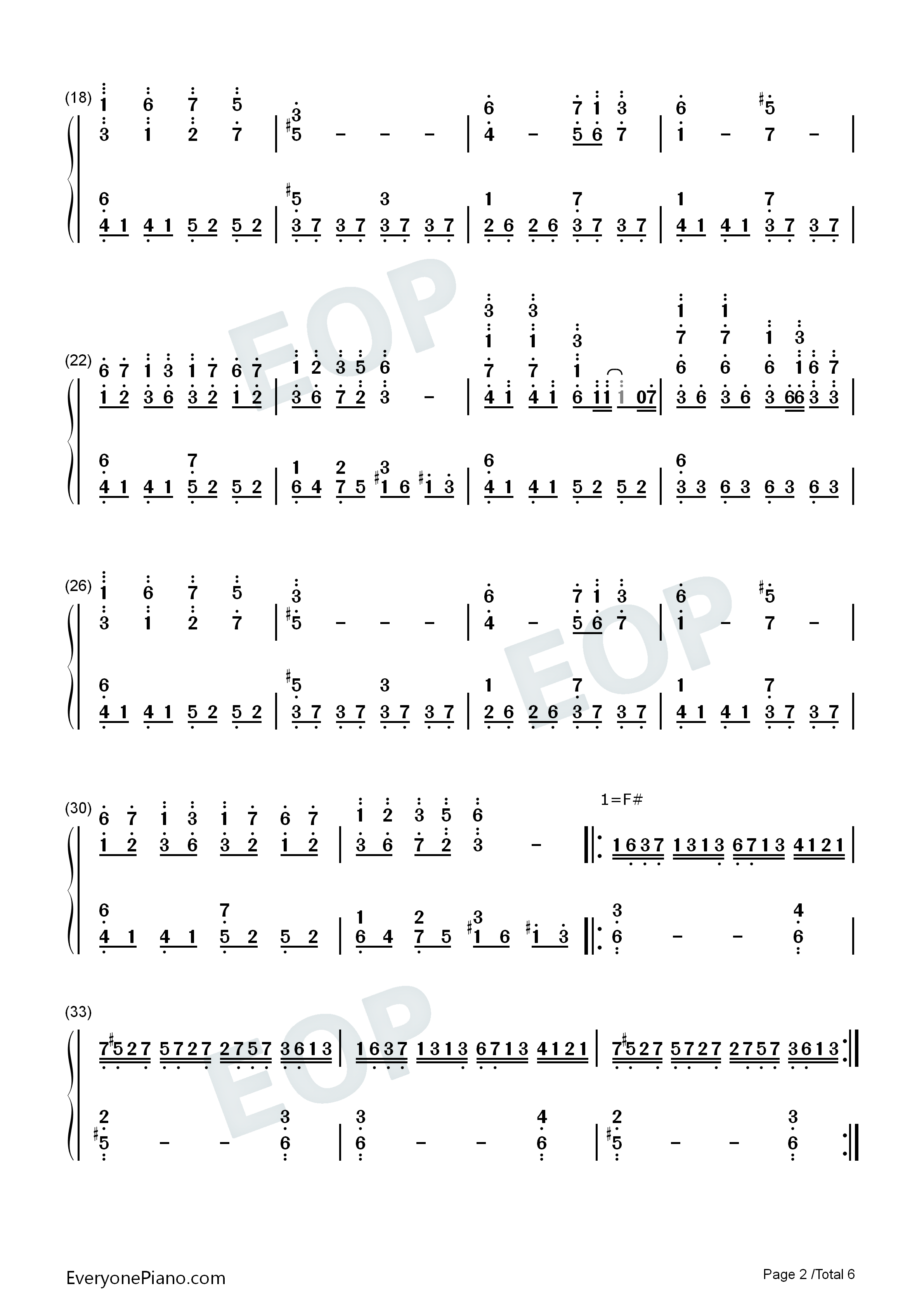 月まで届け不死の煙钢琴简谱_ZUN演唱