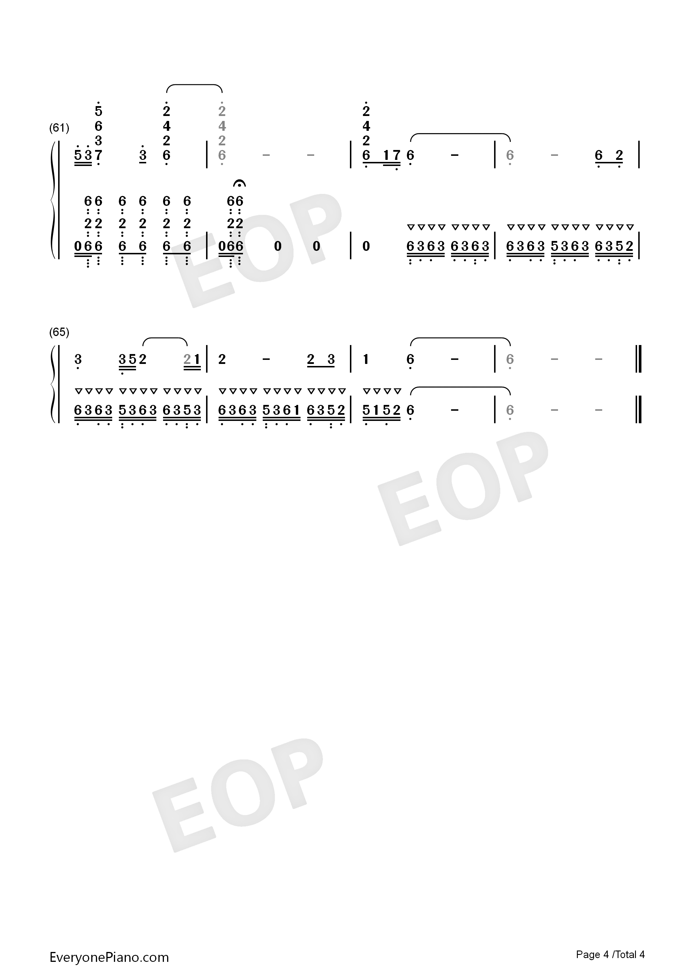 痴颜钢琴简谱_麦振鸿演唱