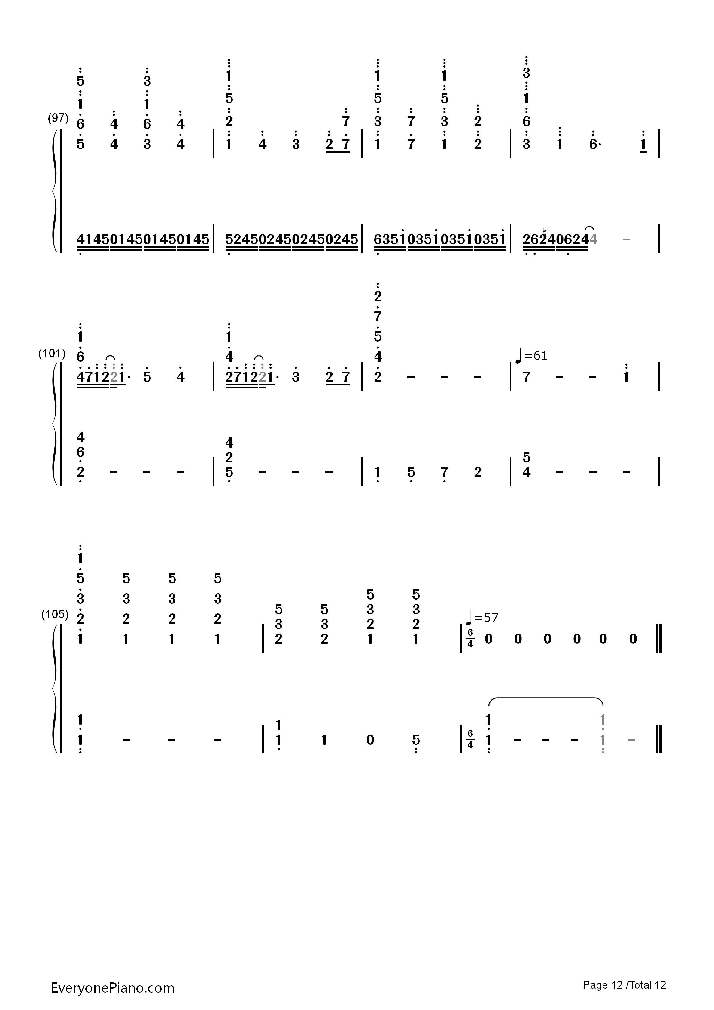 光るなら钢琴简谱_Goose_house演唱