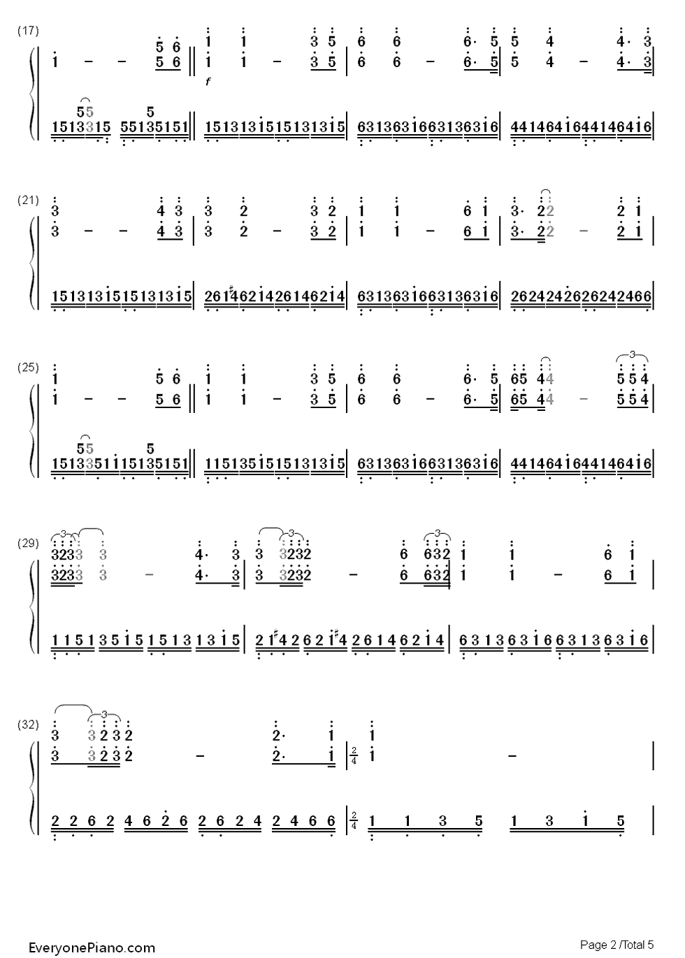 Sailing钢琴简谱_Rod_Stewart演唱