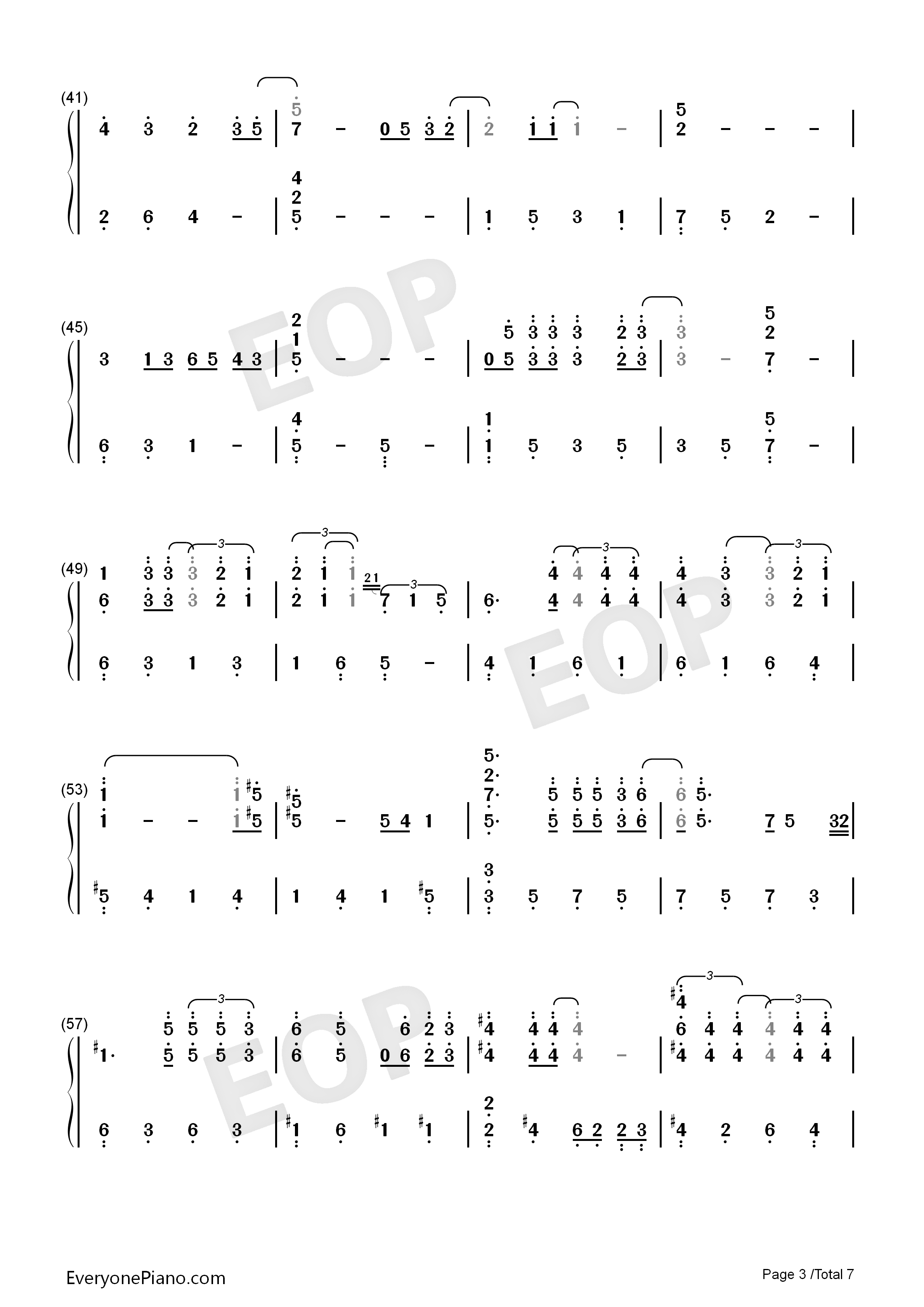 会有那么一天钢琴简谱_Sak_Wan_Neung演唱