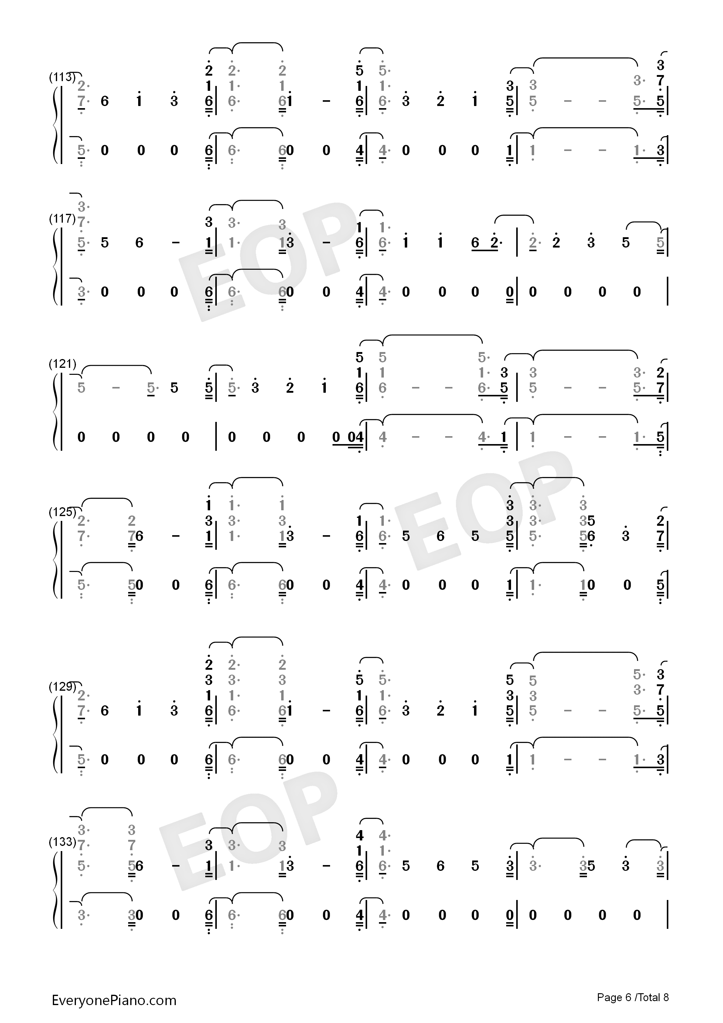 Stargazing钢琴简谱_Kygo演唱