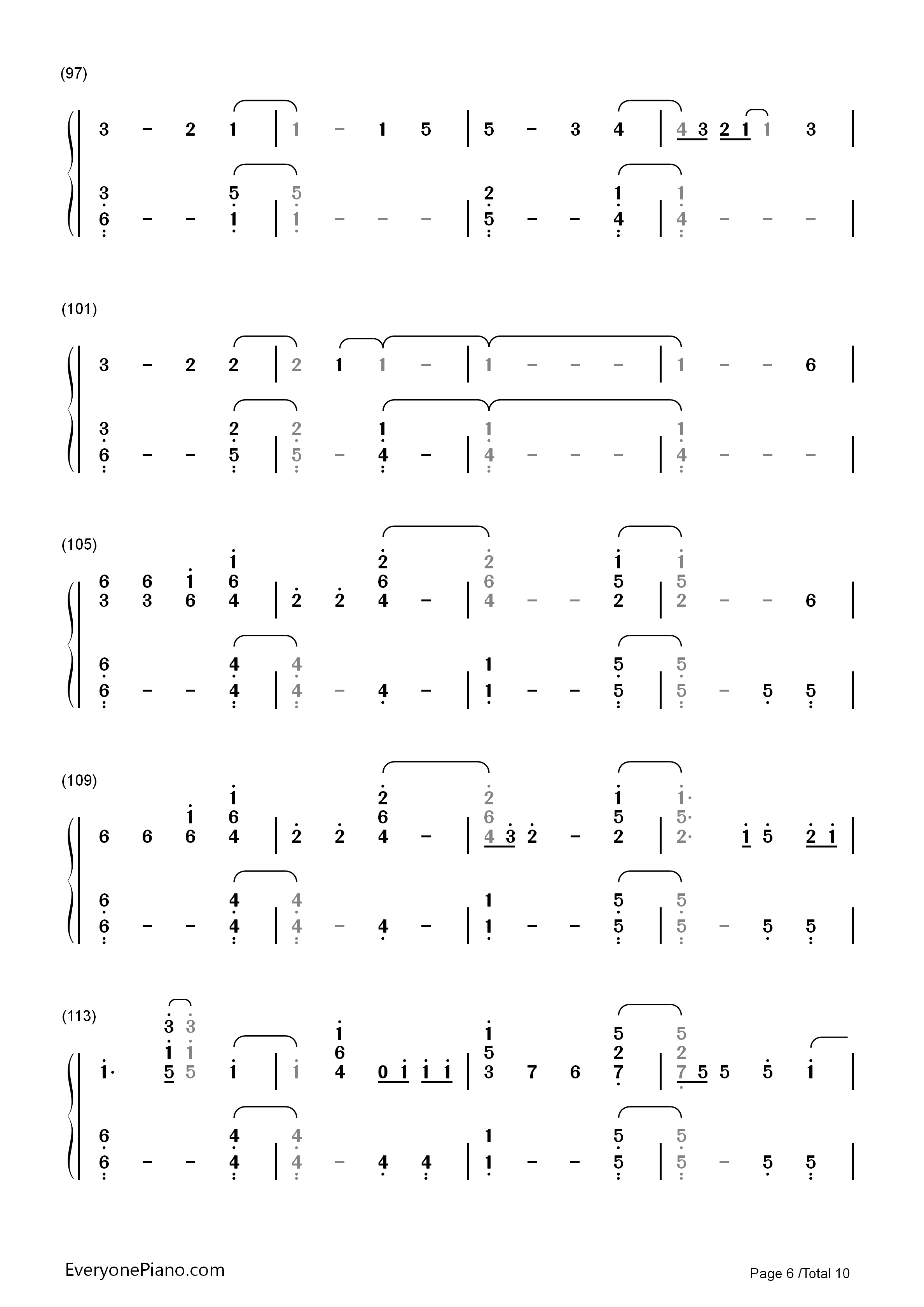 Hello钢琴简谱_Adele演唱