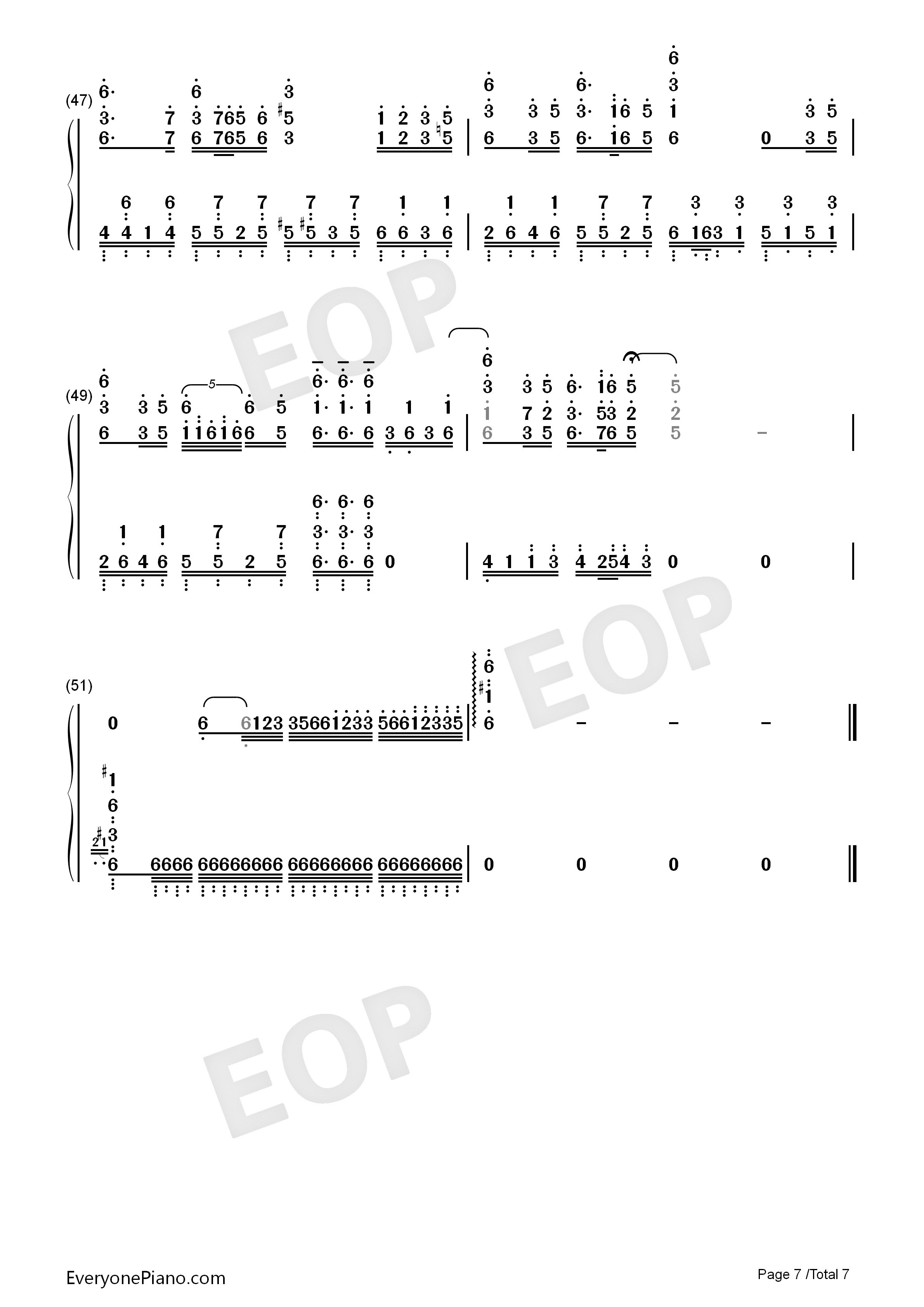 咲かせや咲かせ钢琴简谱_EGOIST演唱