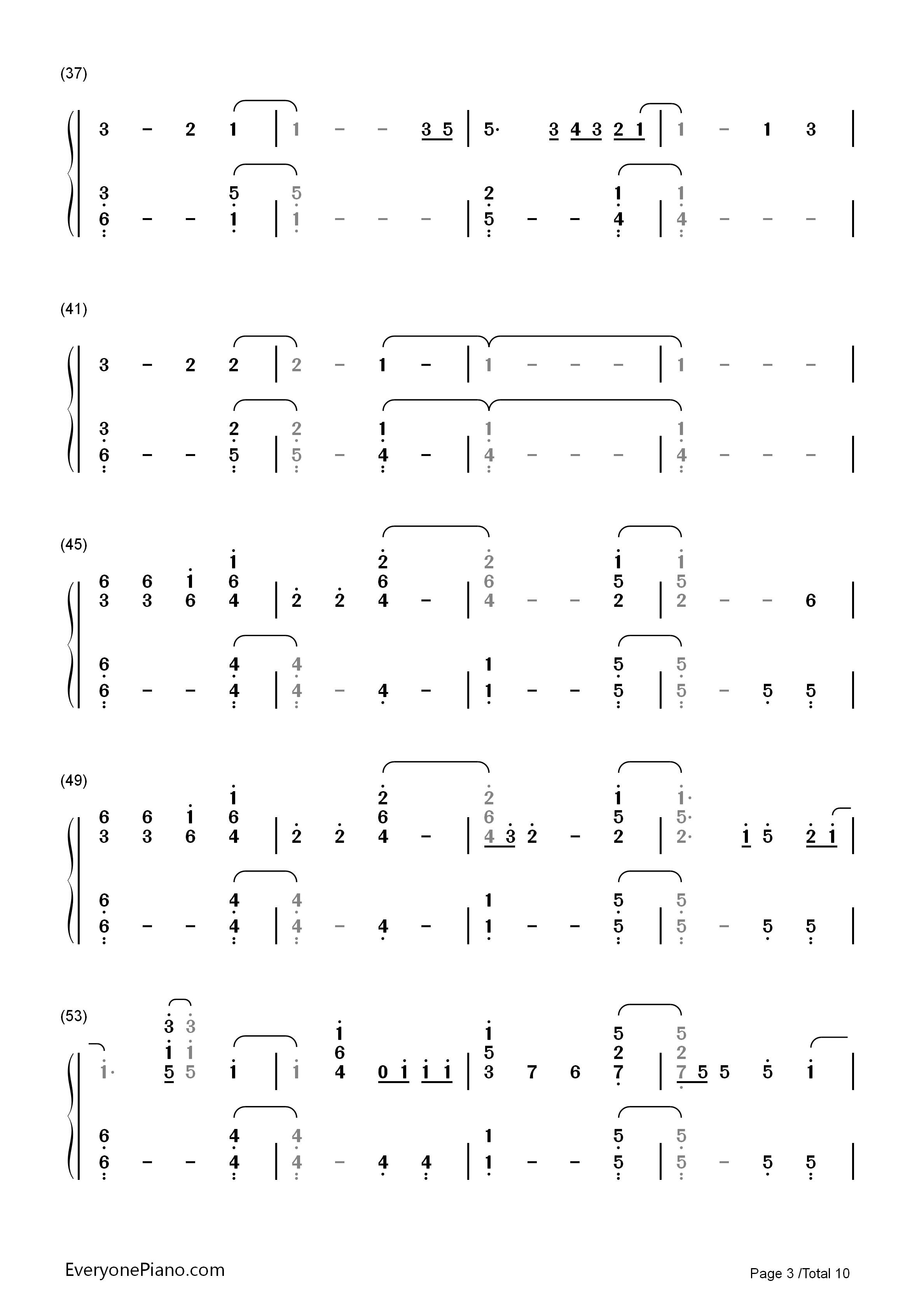 Hello钢琴简谱_Adele演唱