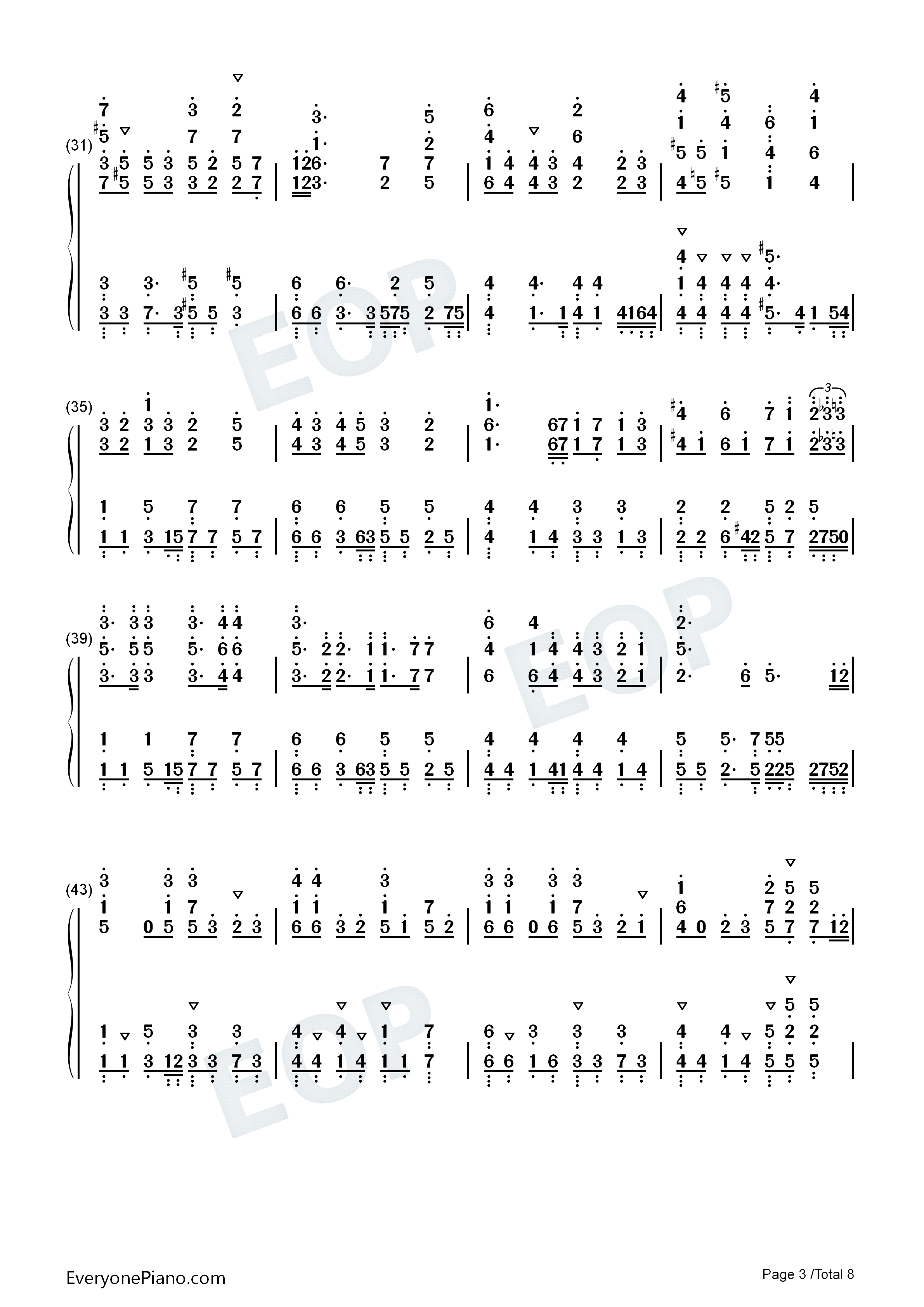 月と星空钢琴简谱_KanoeRana演唱