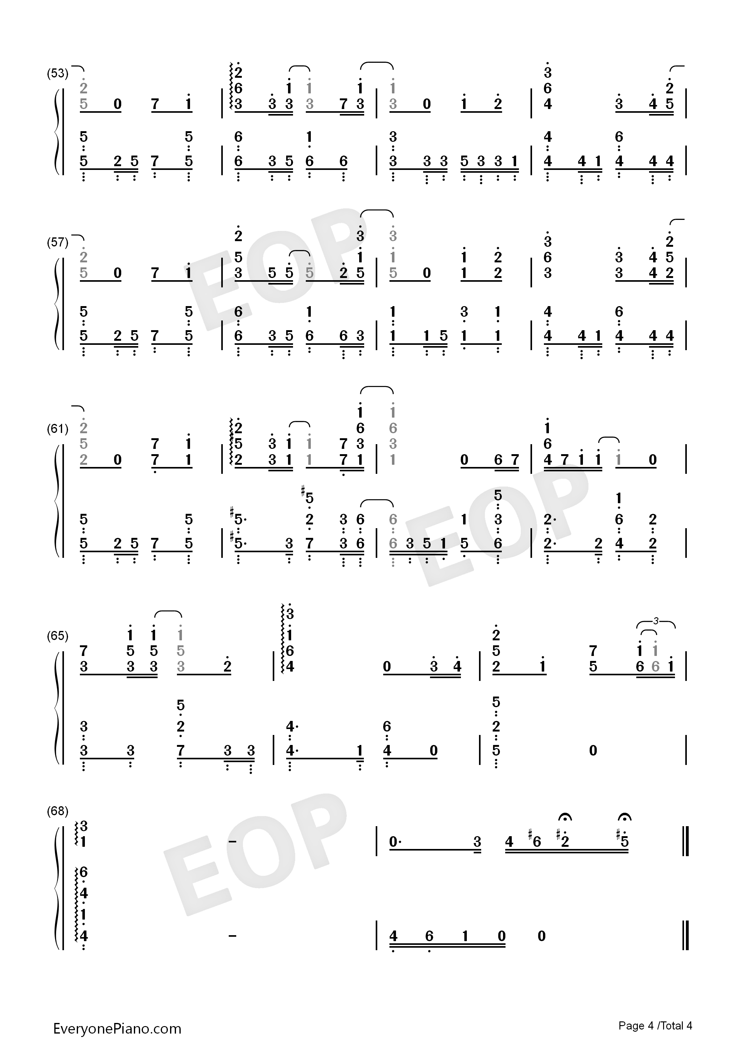 夏色恋花火钢琴简谱_藤田茜演唱