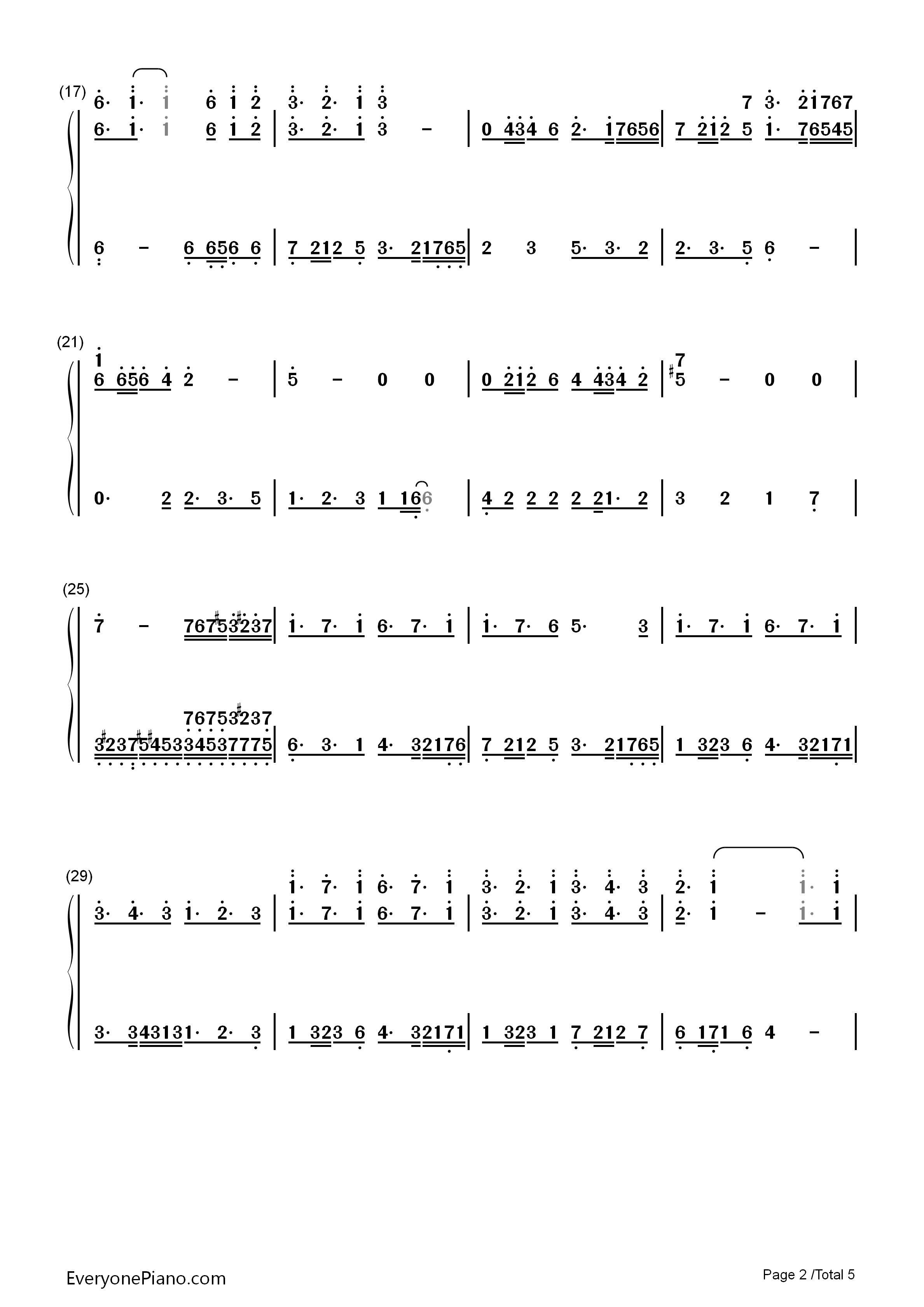 あんなに一绪だったのに钢琴简谱_See_Saw演唱