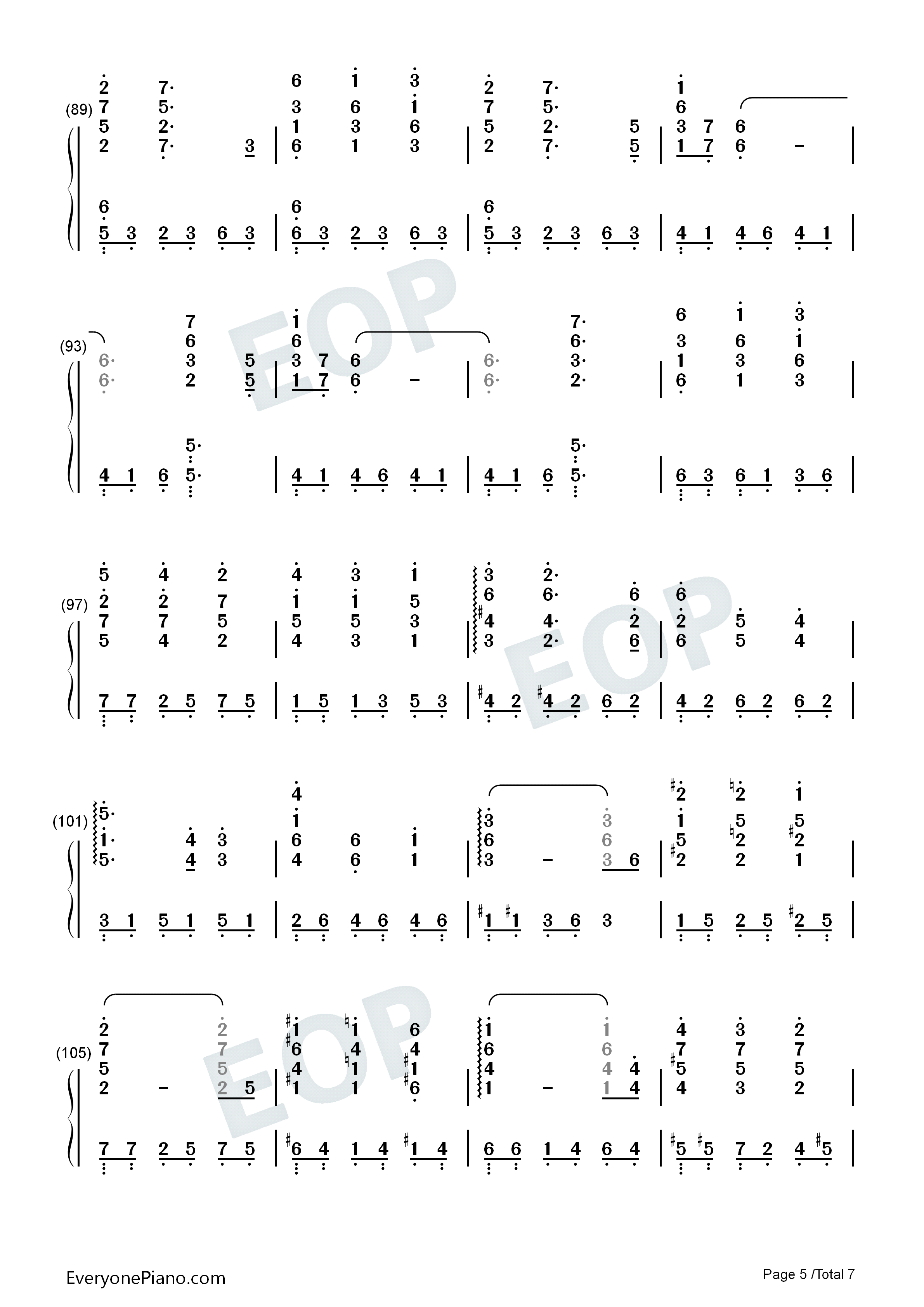 View_of_Silence钢琴简谱_久石让演唱