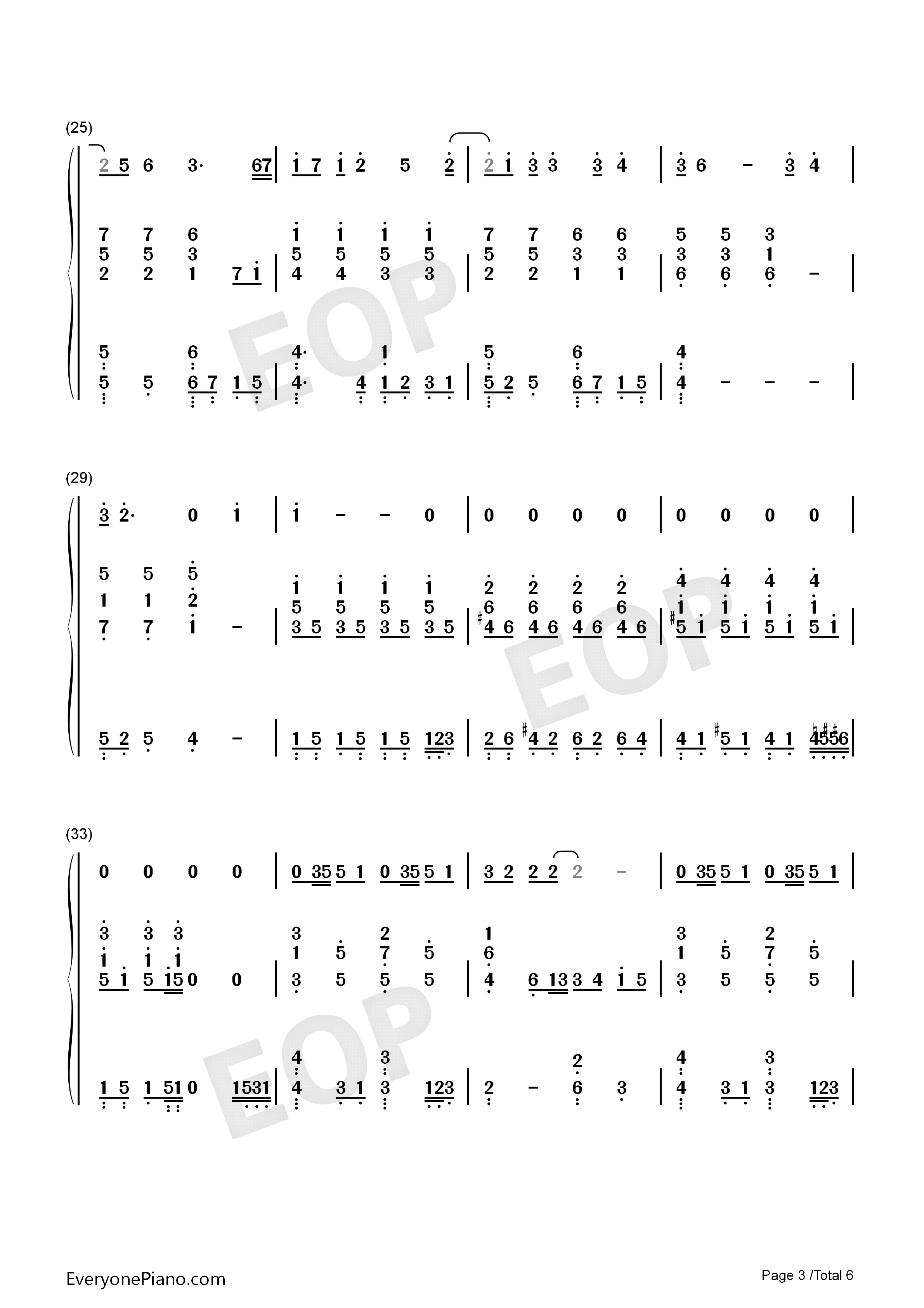 人质钢琴简谱_李琦演唱