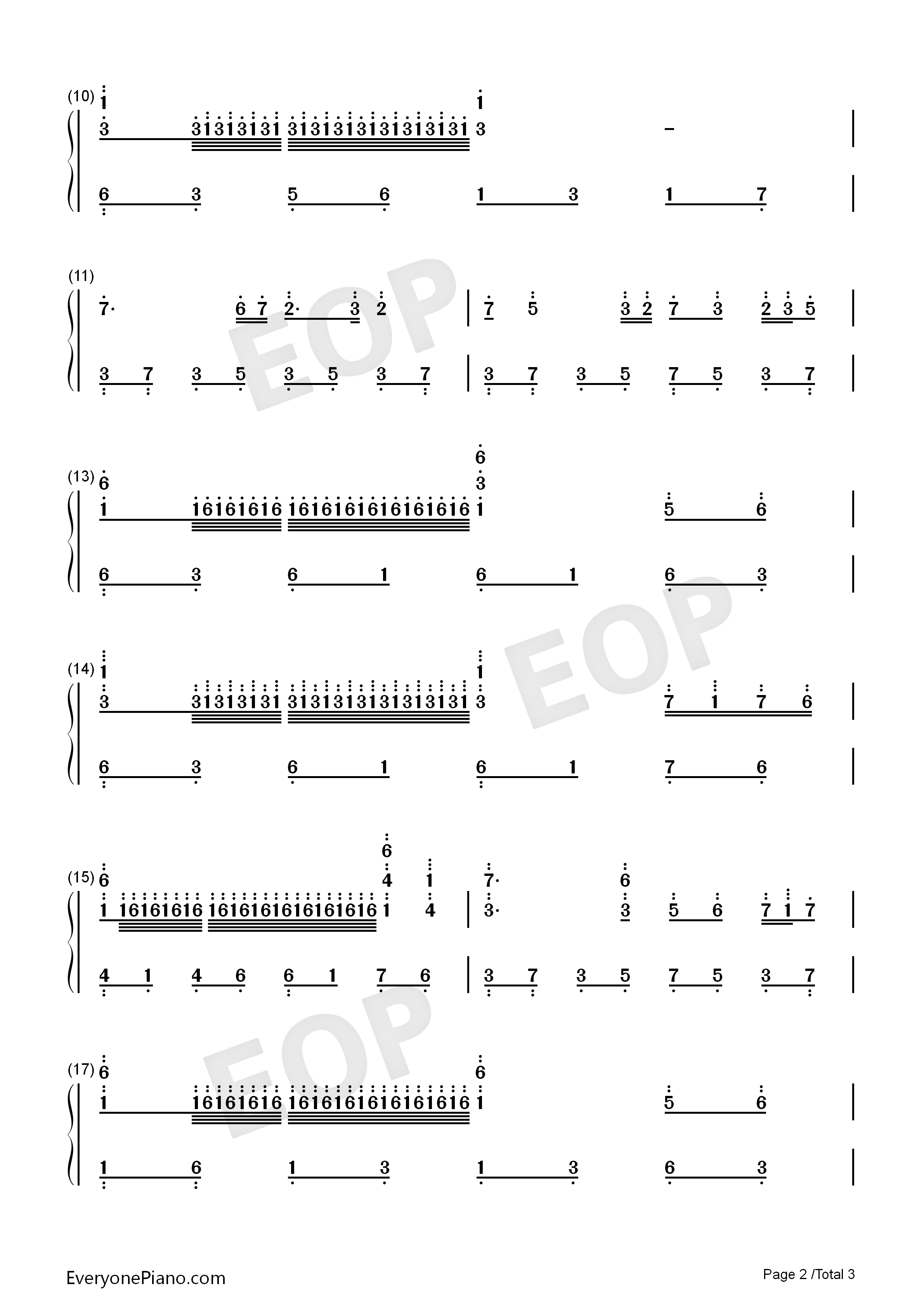 枉凝眉钢琴简谱_陈力演唱