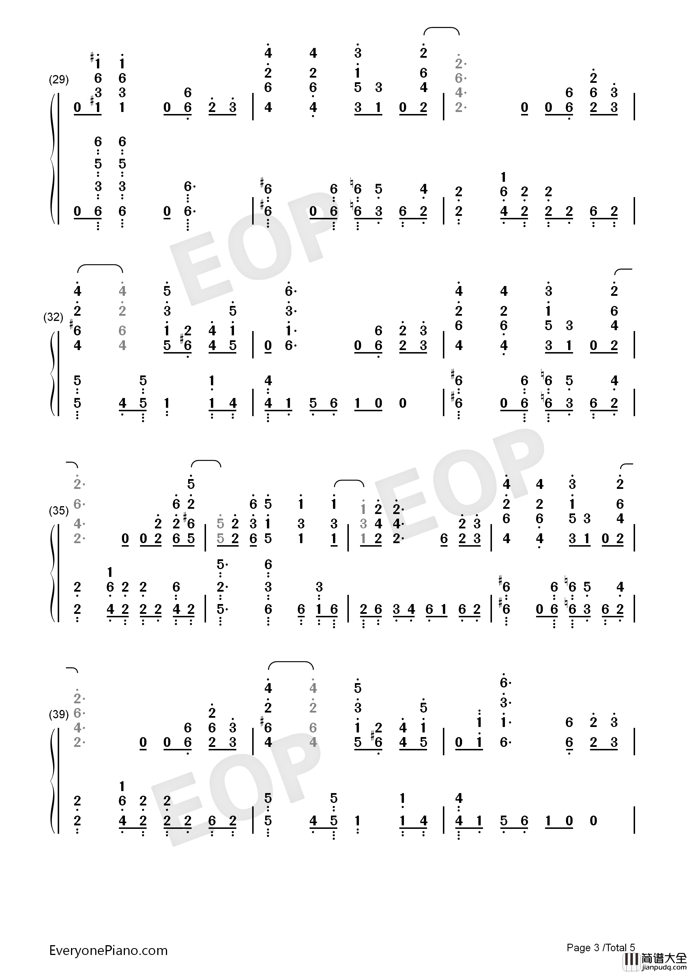 _火影忍者疾风传_主题曲_钢琴简谱_水野良树演唱