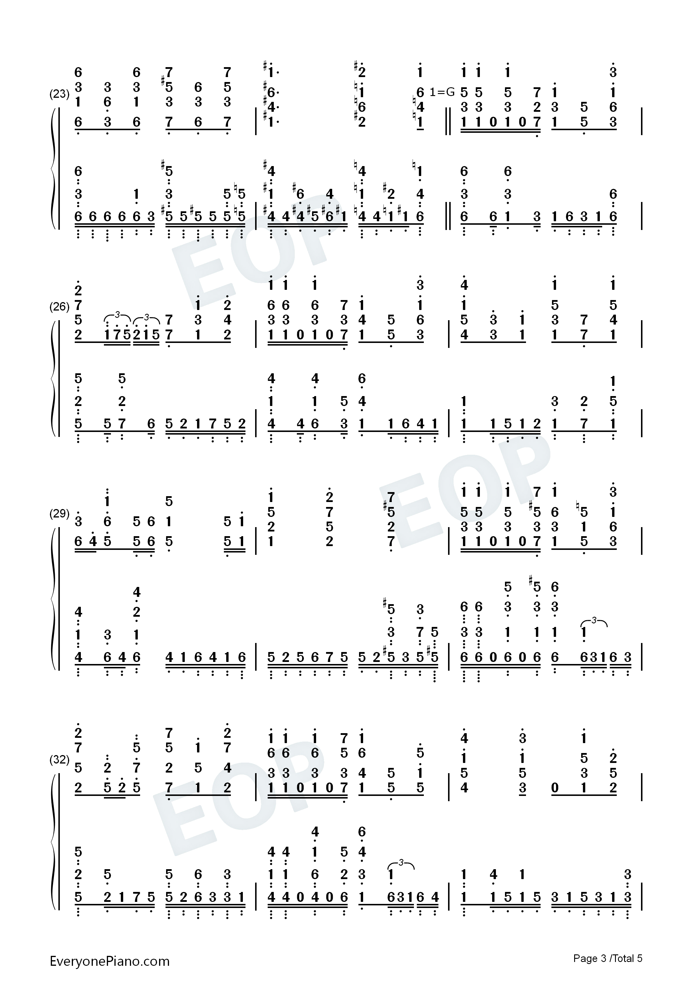 灰色のサーガ钢琴简谱_ChouCho演唱