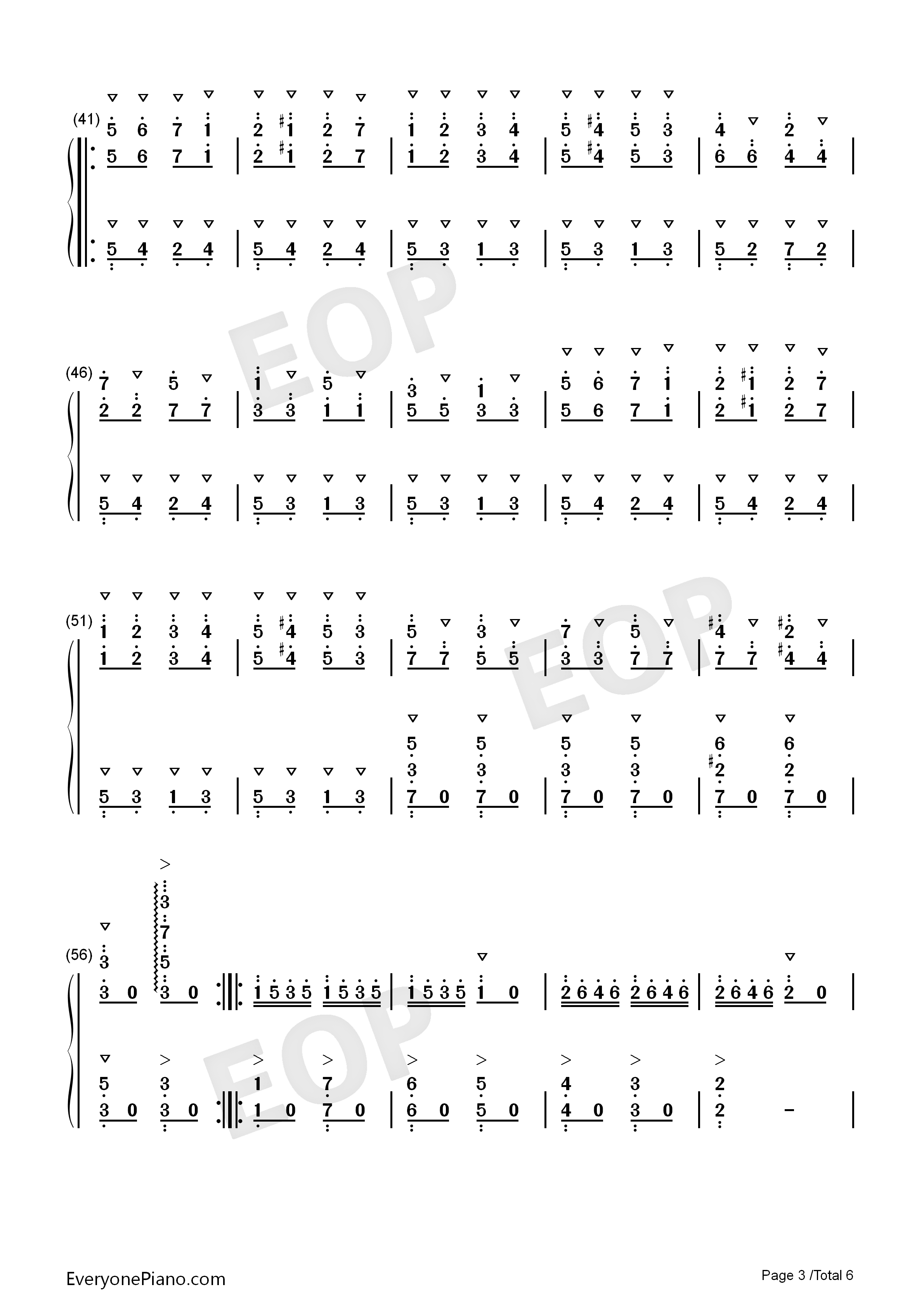 邮递马车钢琴简谱_冈本敦郎演唱