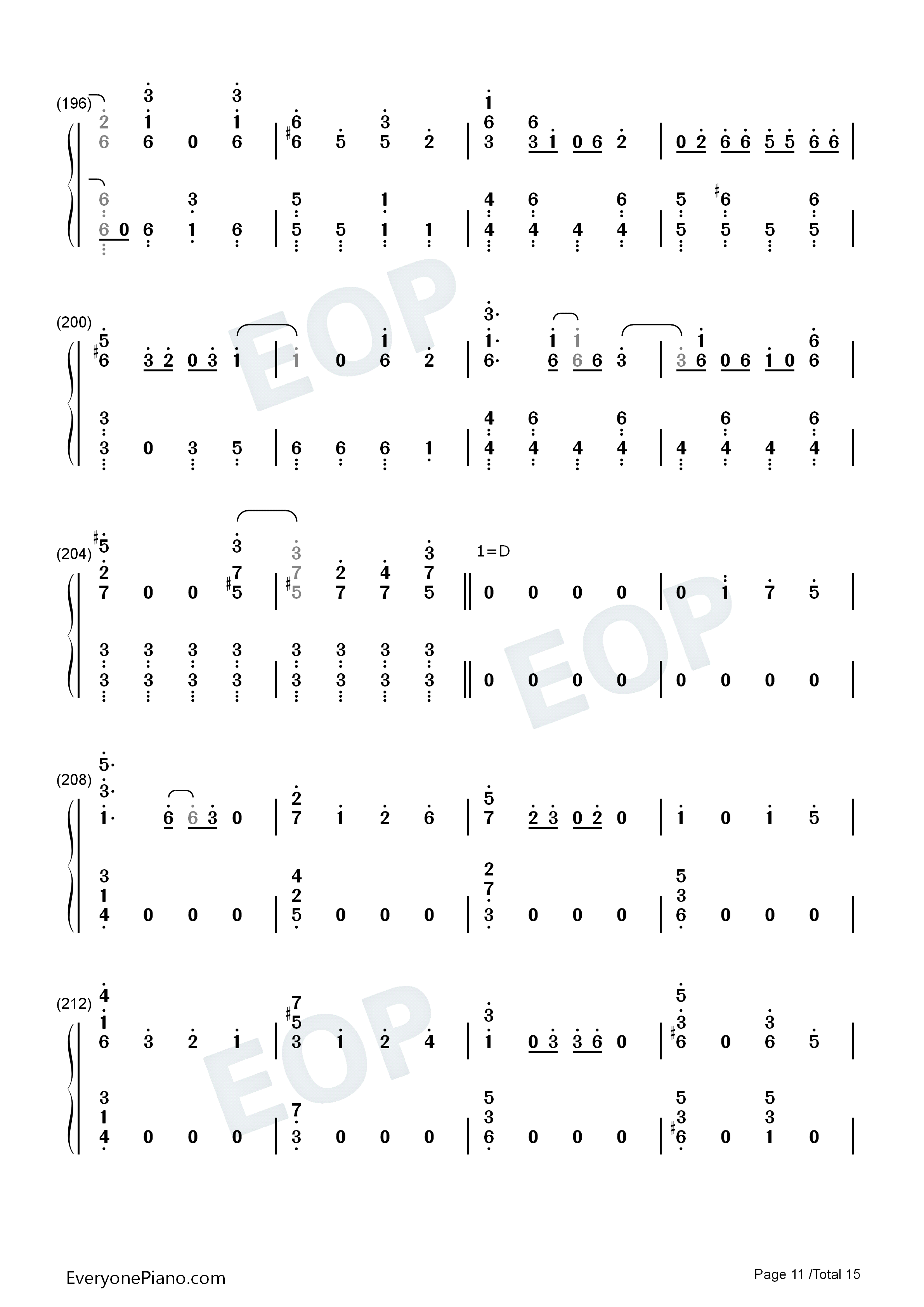 夜に駆ける钢琴简谱_Yoasobi演唱