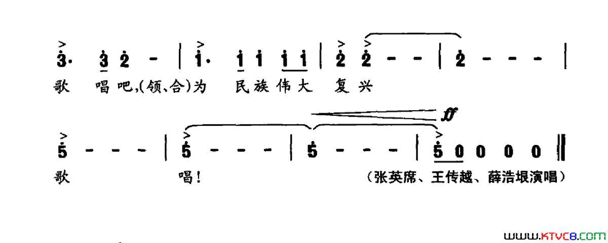 胜利之歌王晓岭词印青曲胜利之歌王晓岭词_印青曲简谱_张英席演唱_王晓岭/印青词曲