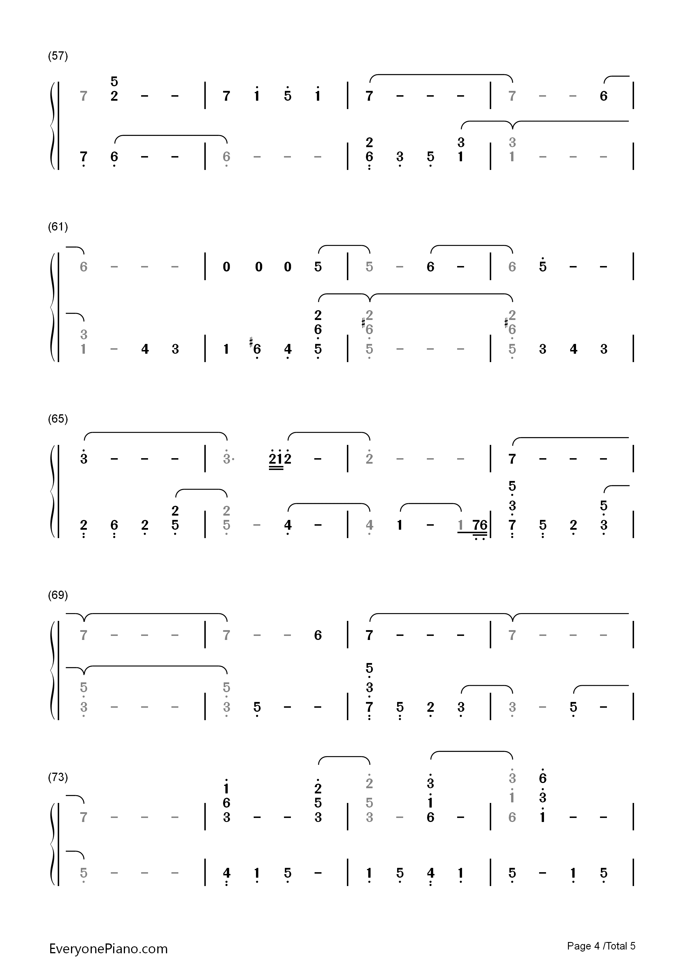 Reminiscence钢琴简谱_岩崎琢演唱