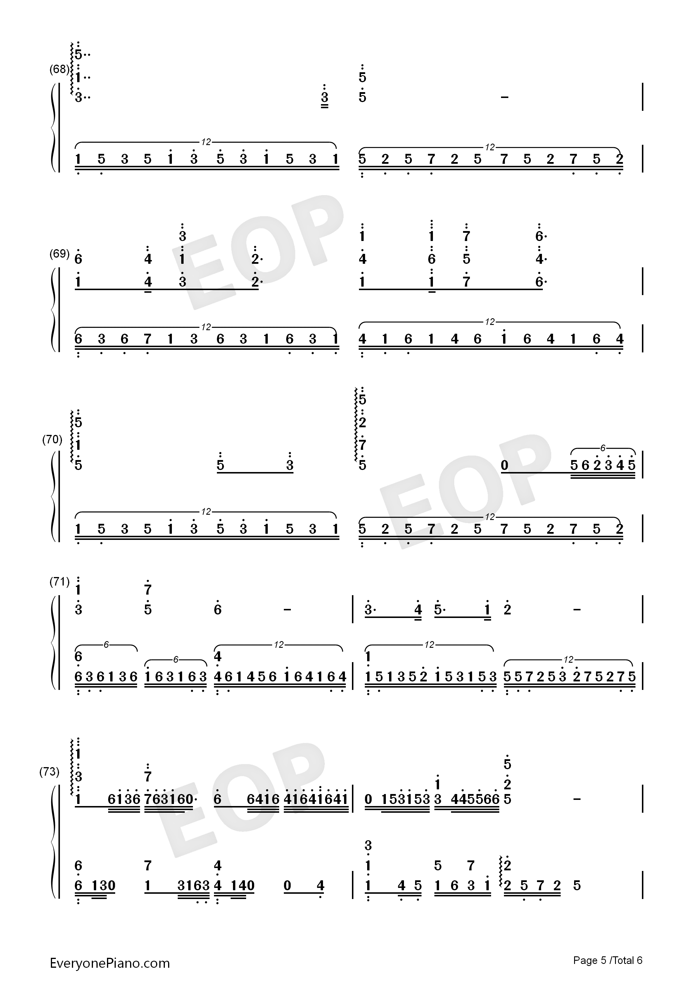 薛之谦经典歌曲串烧钢琴简谱_薛之谦演唱