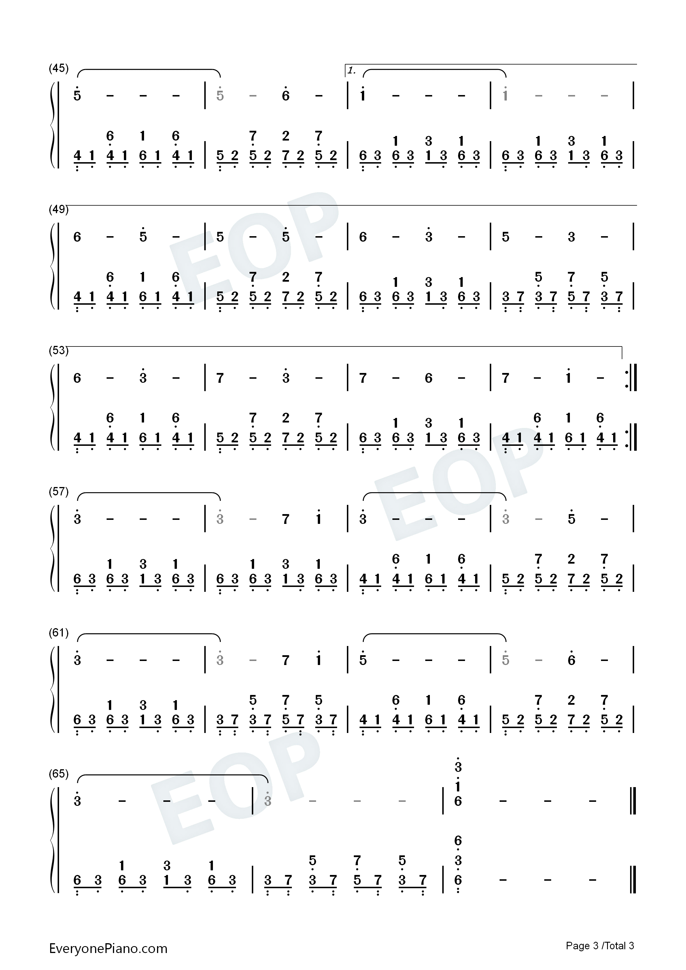 用尽我的一切奔向你钢琴简谱_周笔畅演唱