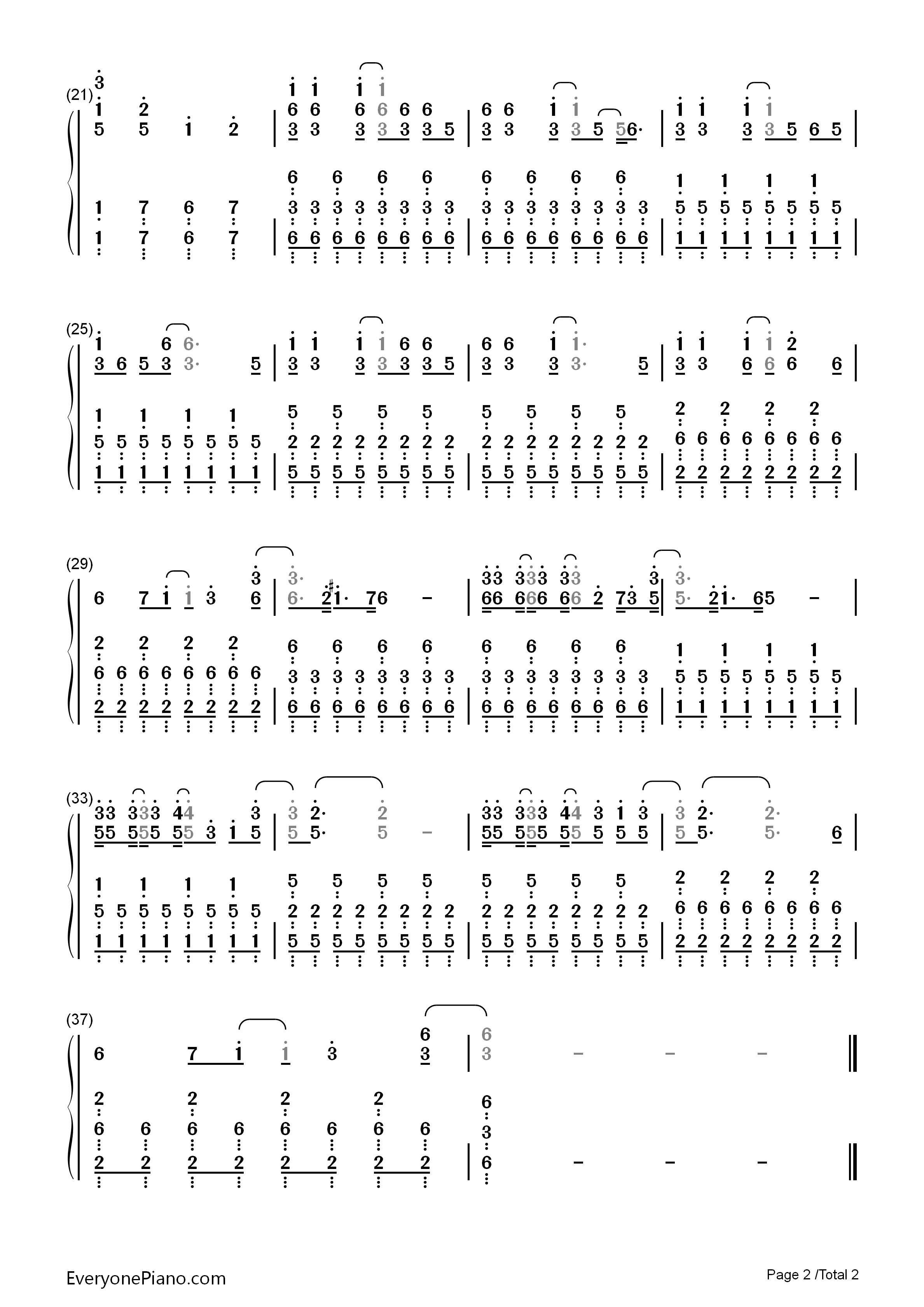 Wings钢琴简谱_Little_Mix演唱