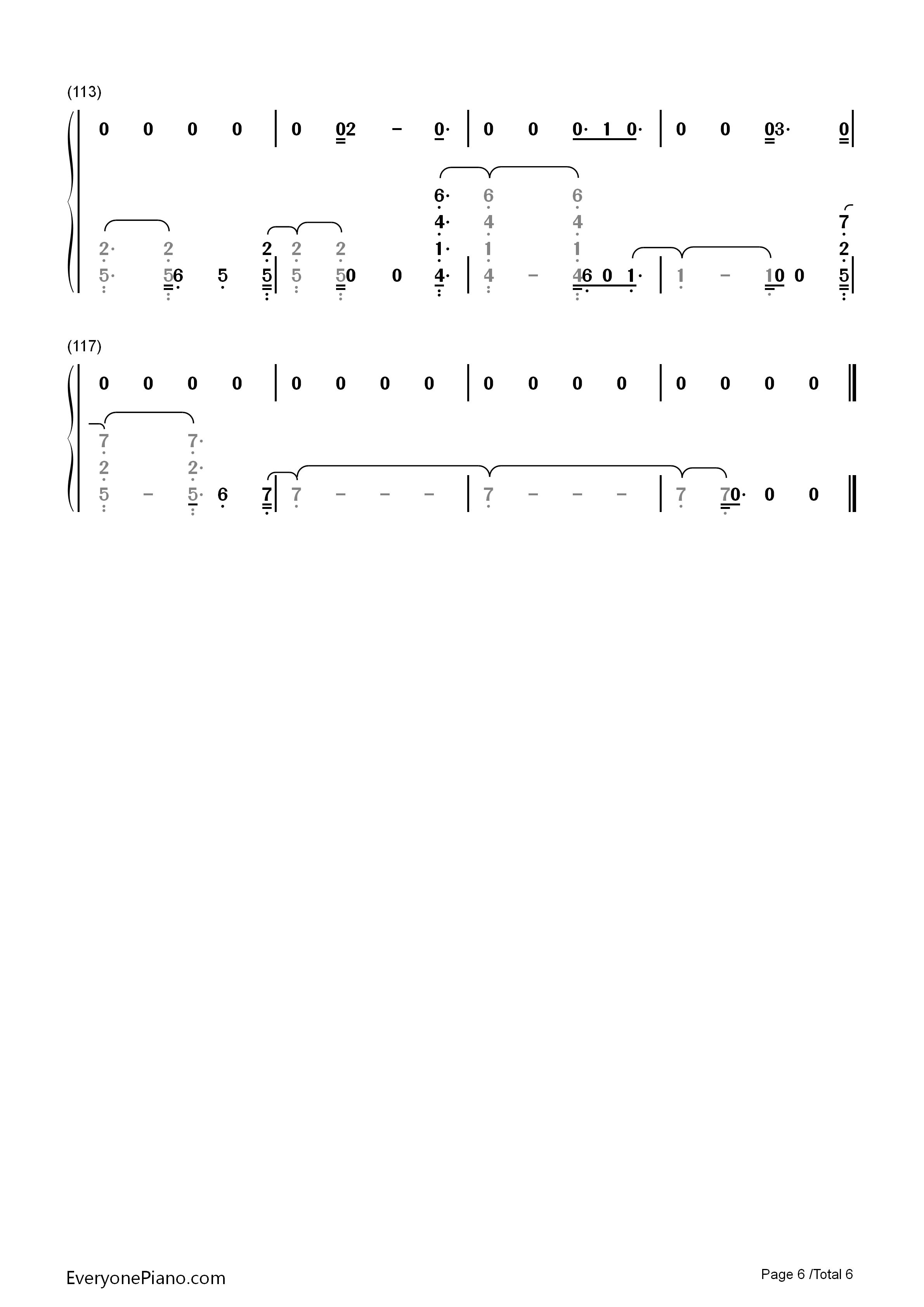 Power钢琴简谱_EXO演唱