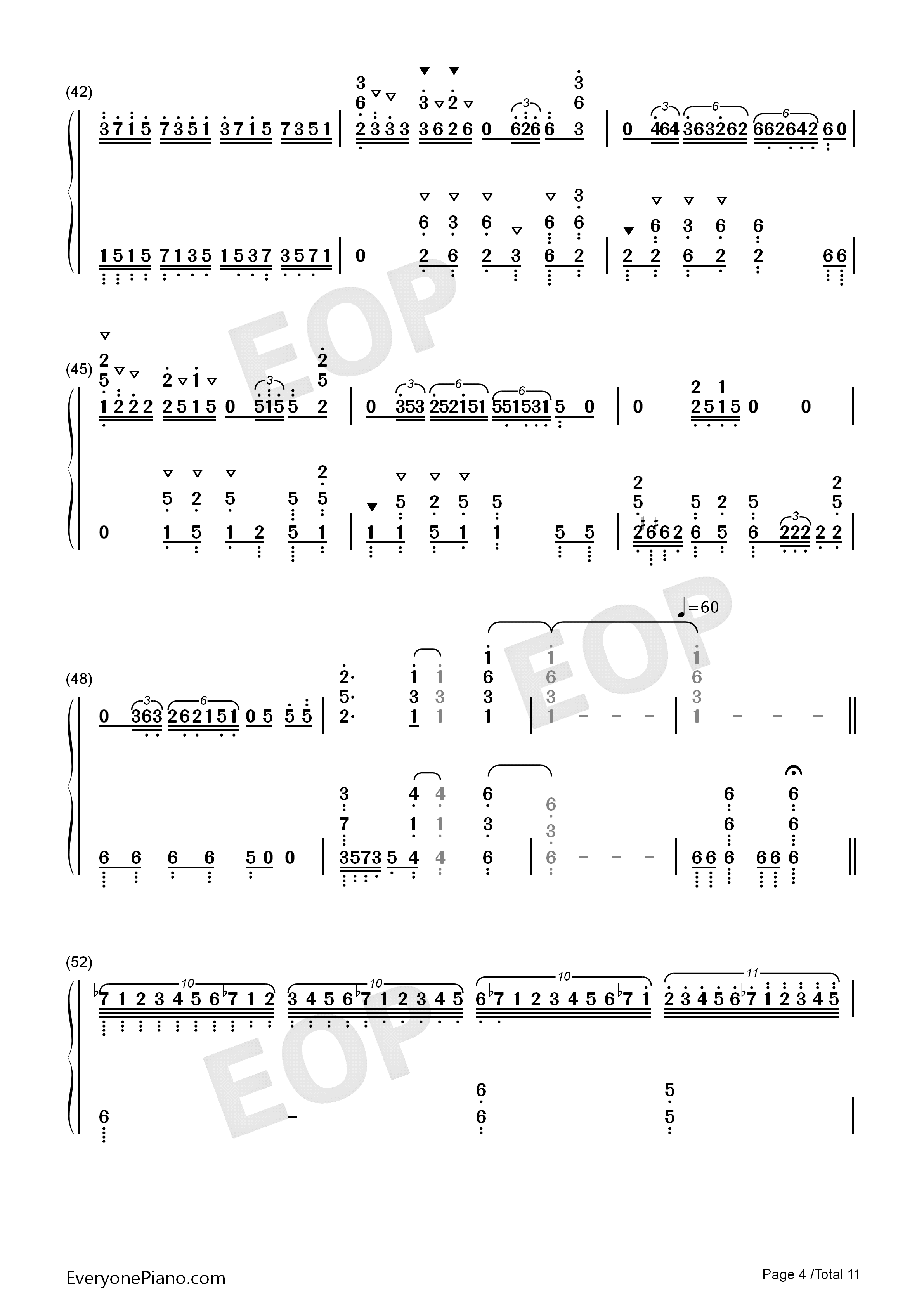 ココロ钢琴简谱_镜音リン演唱