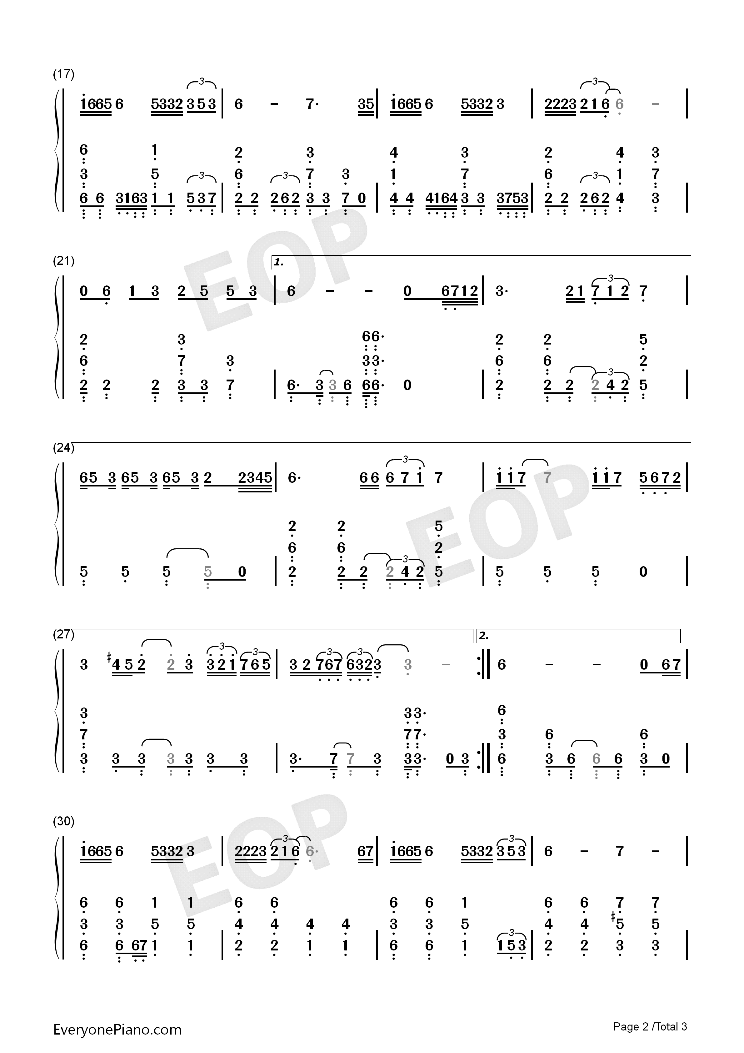 谢谢你的爱1999钢琴简谱_谢霆锋演唱