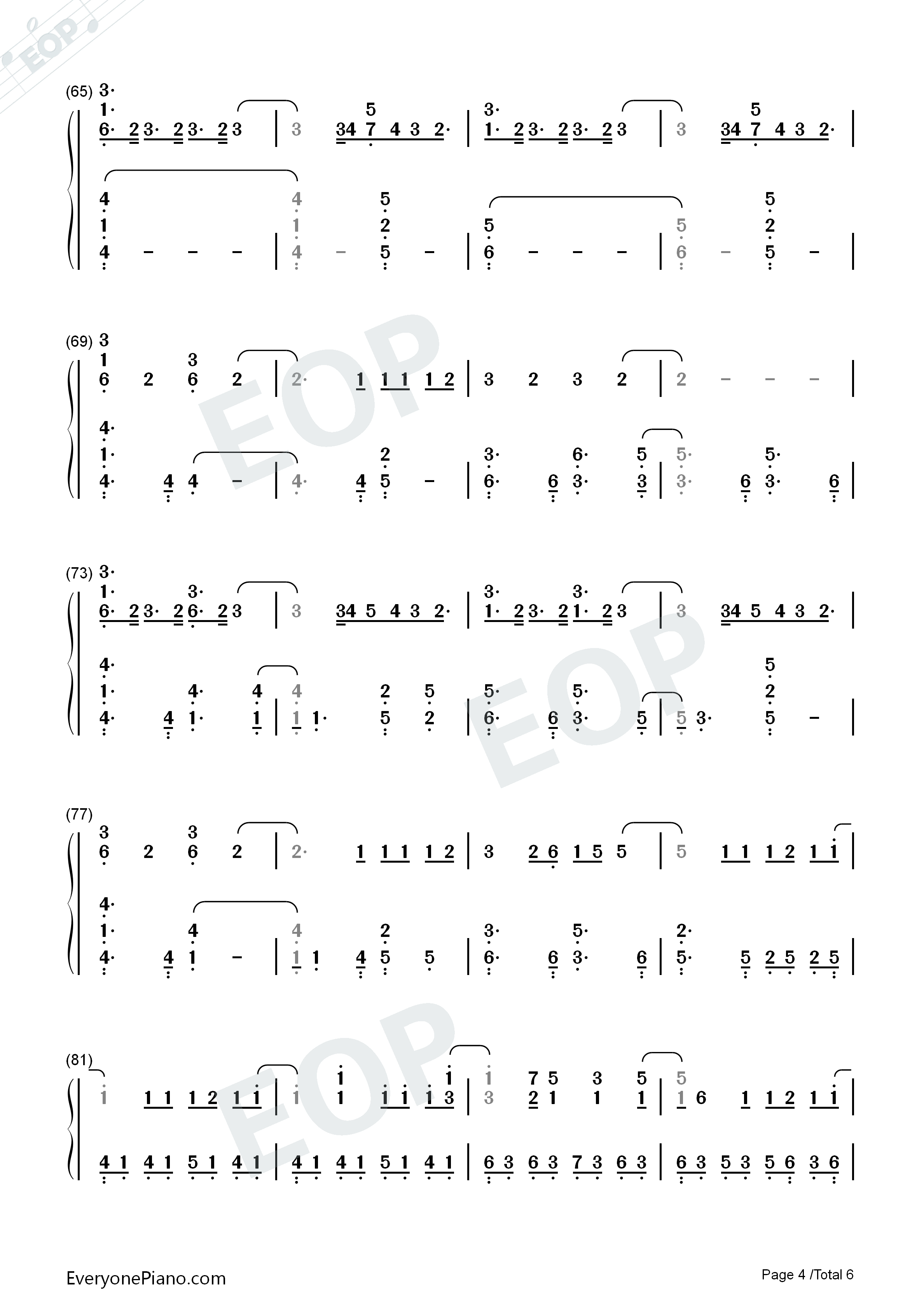 Pick_Me钢琴简谱_CJ_E&M演唱