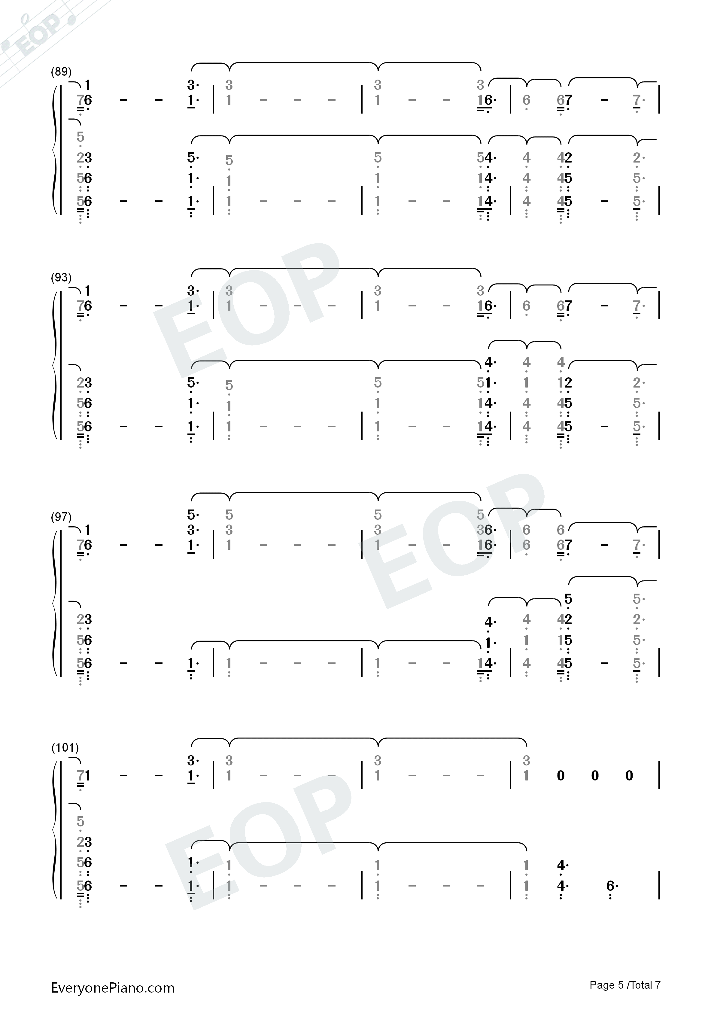 Entertainer钢琴简谱_Zayn演唱