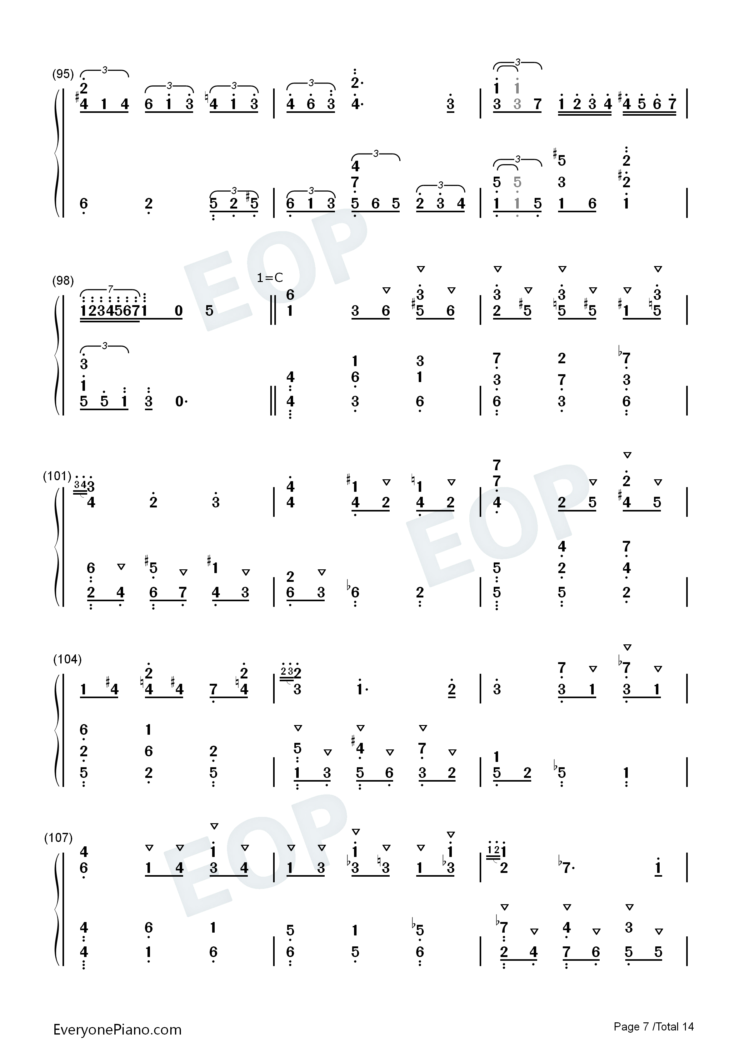 爱的忧伤钢琴简谱_克莱斯勒演唱