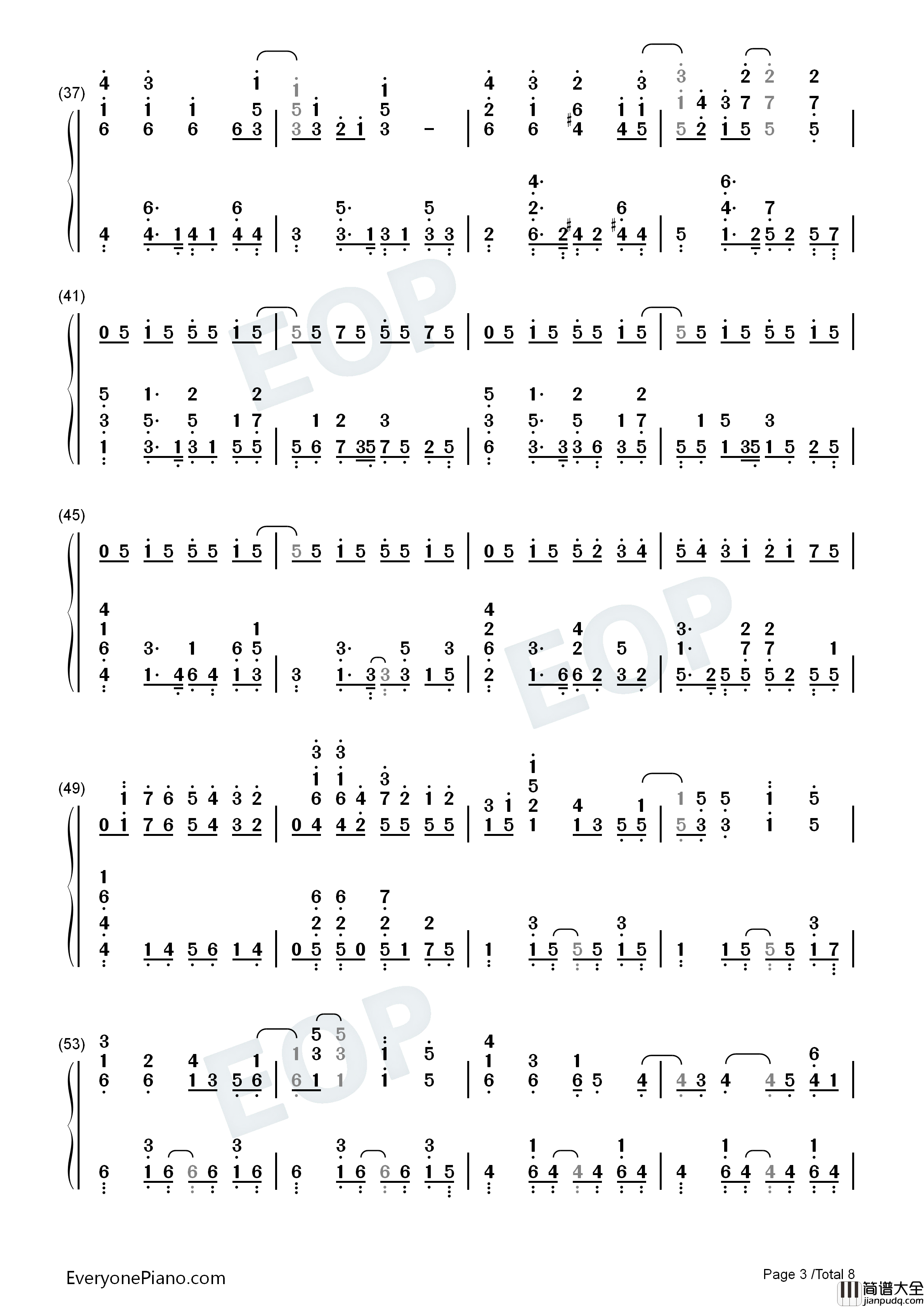 ユメイロコンパス钢琴简谱_Fourfolium演唱