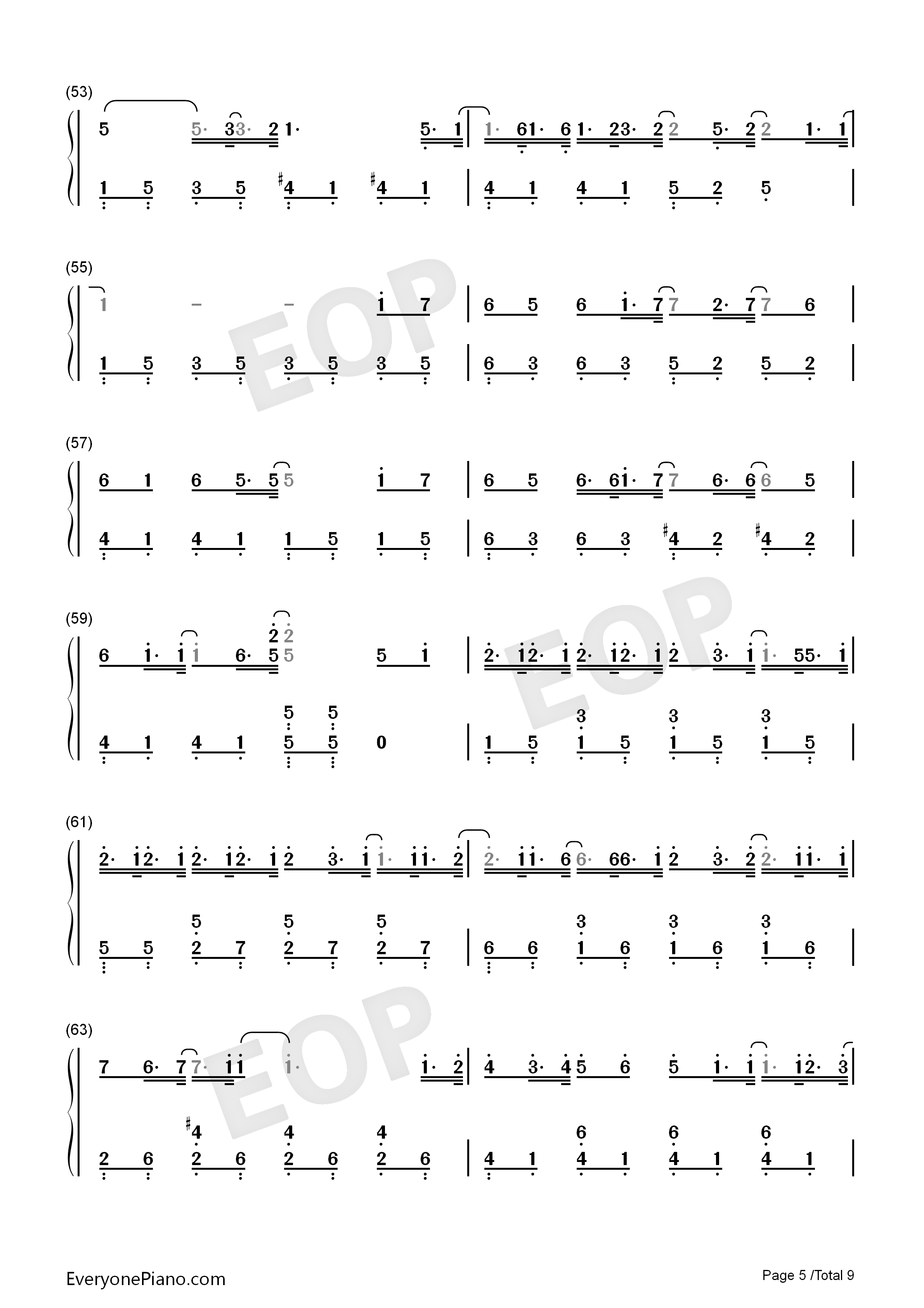 クリスマスソング钢琴简谱_back_number演唱