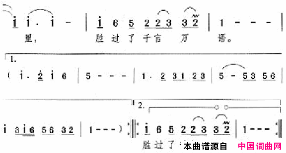 邓丽君演唱歌曲集201_250简谱