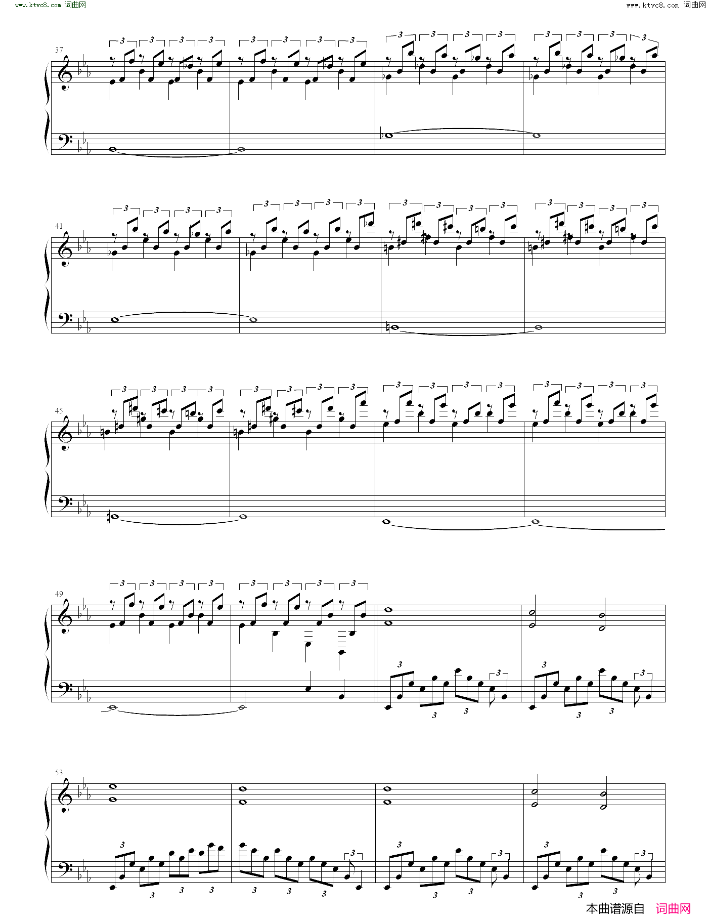 City_of_Tears/泪水之城_Materia原厂周边/空洞骑士钢琴收藏乐谱集简谱