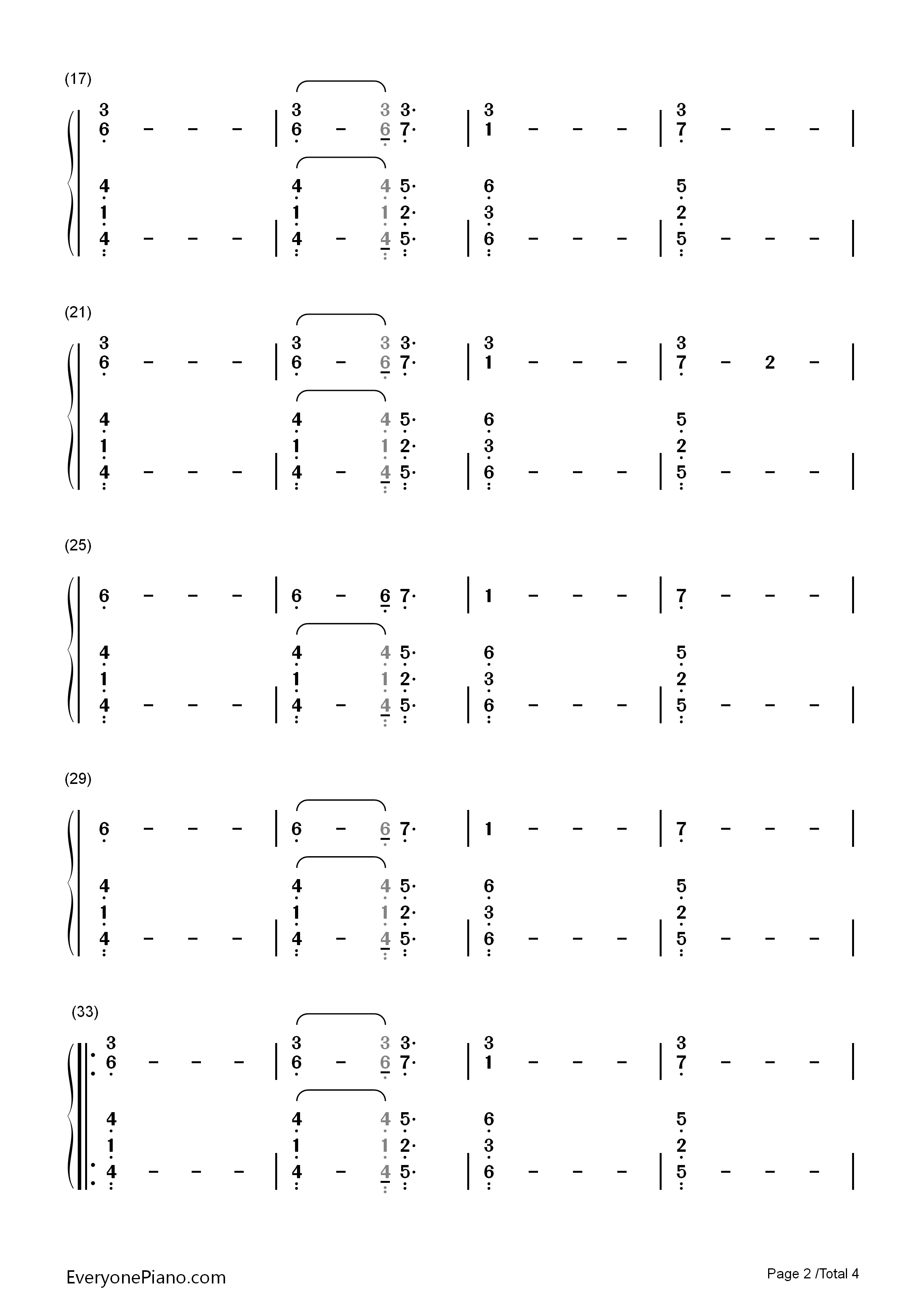 Car_Radio钢琴简谱_Twenty_One_Pilots演唱