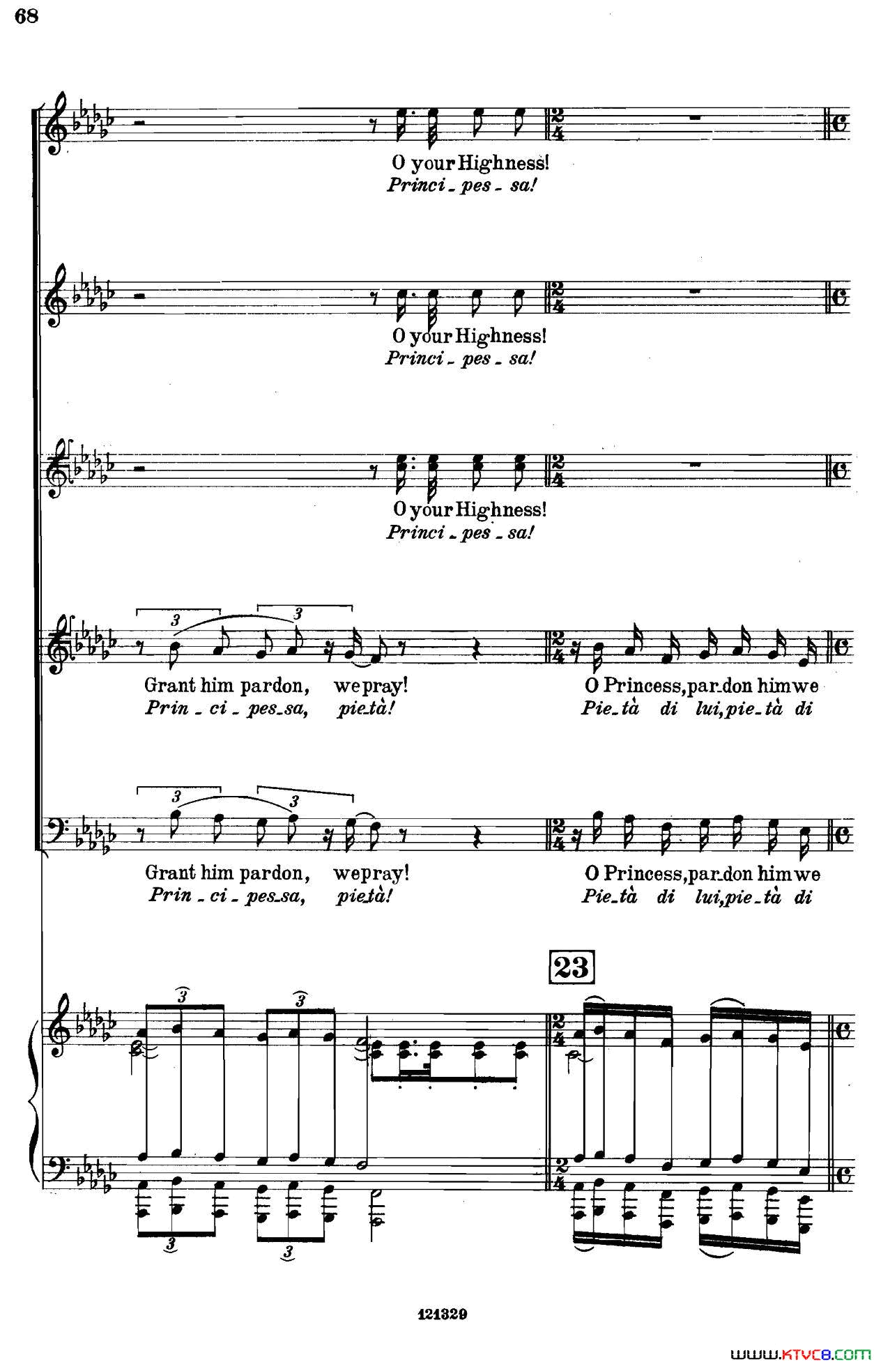 _图兰朵公主_三幕五场歌剧英意双语全谱钢琴伴奏谱P63——74_图兰朵公主_三幕五场歌剧英意双语全谱钢琴伴奏谱_P63——74简谱