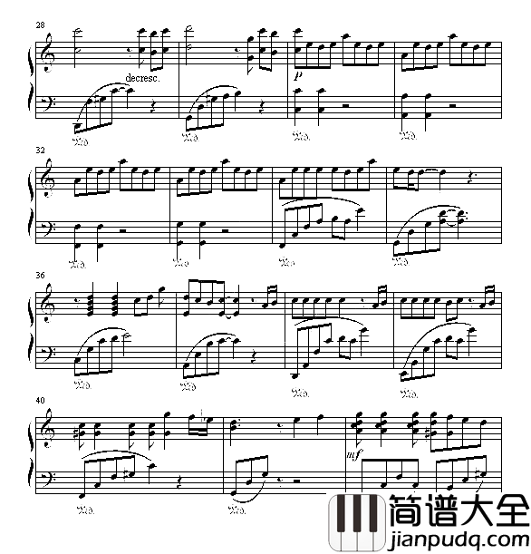 千与千寻主题曲2简谱