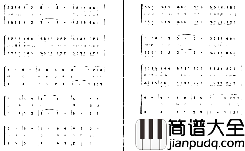 长征组歌2_突破封锁线_简谱