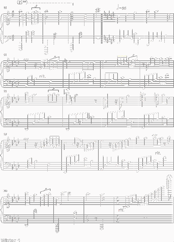 Seasons__Winter简谱