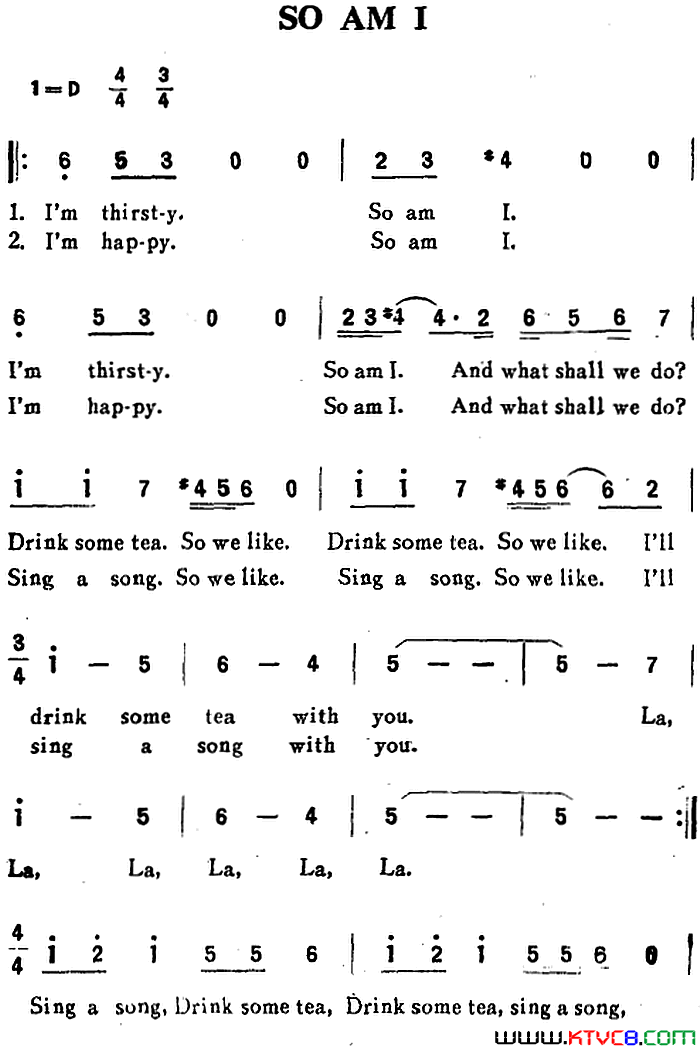 SOAMI我也是……SO_AM_I我也是……简谱