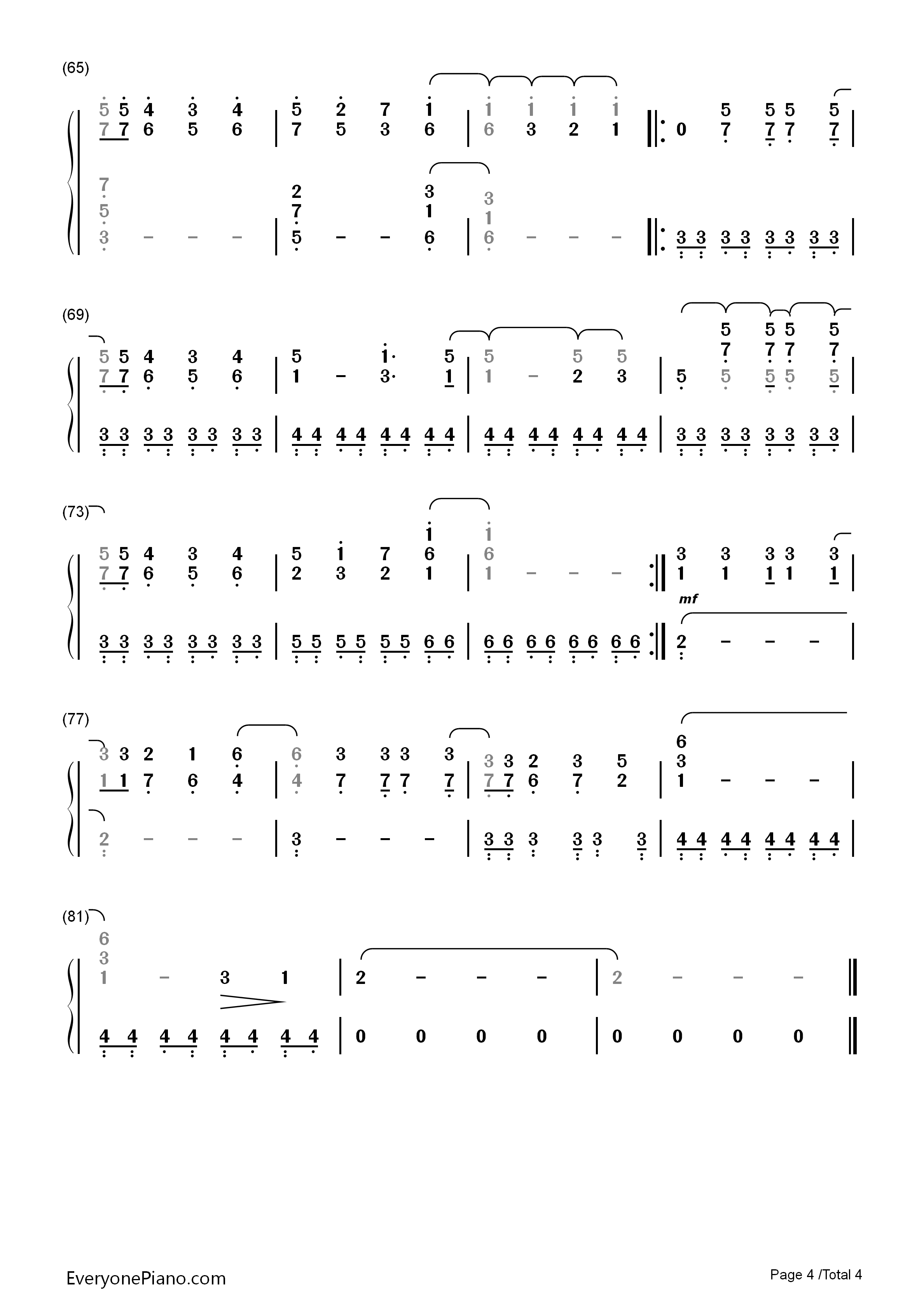 Hopes_and_Dreams钢琴简谱_Toby_Fox演唱