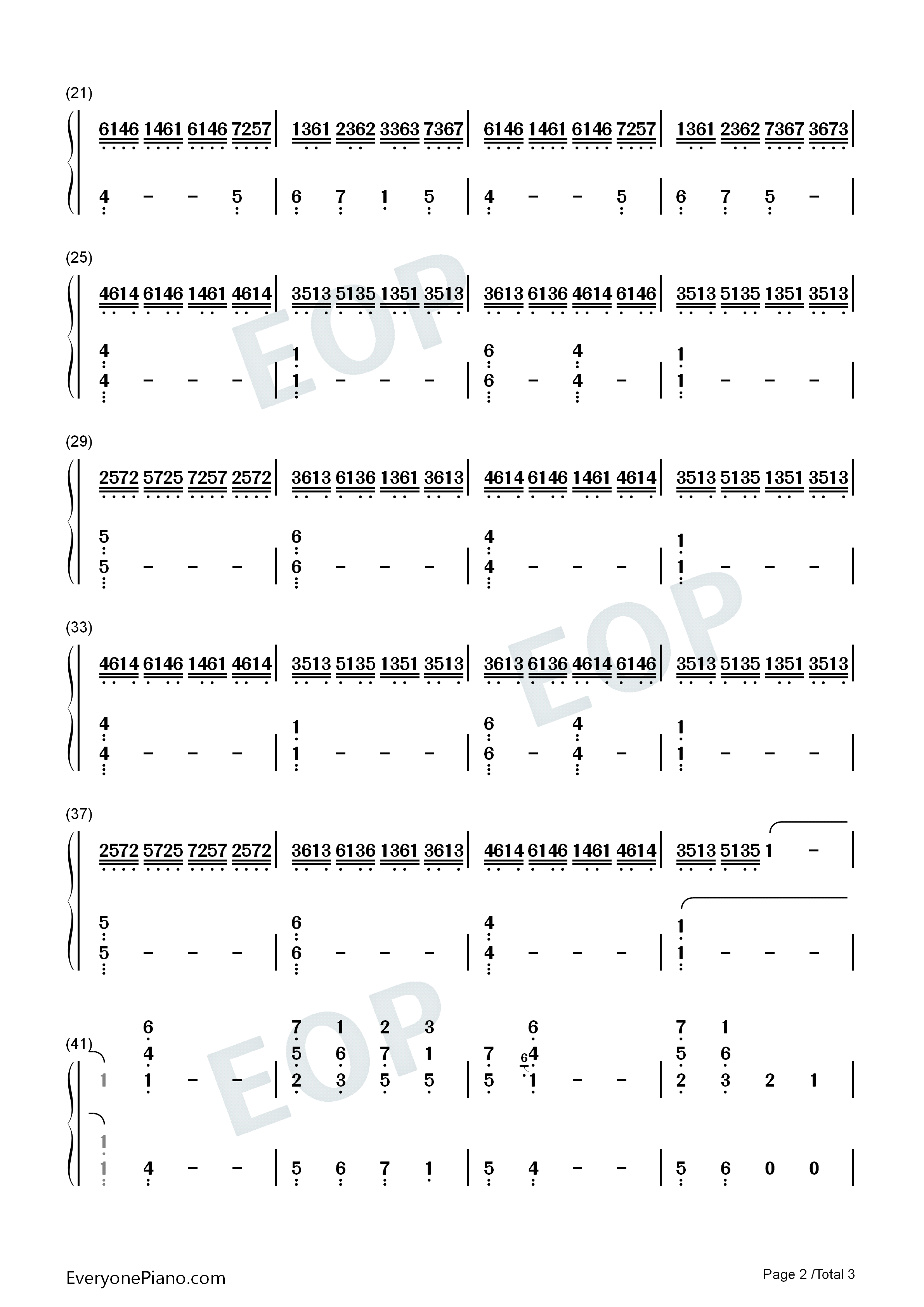 Oblivion钢琴简谱_Bastille演唱