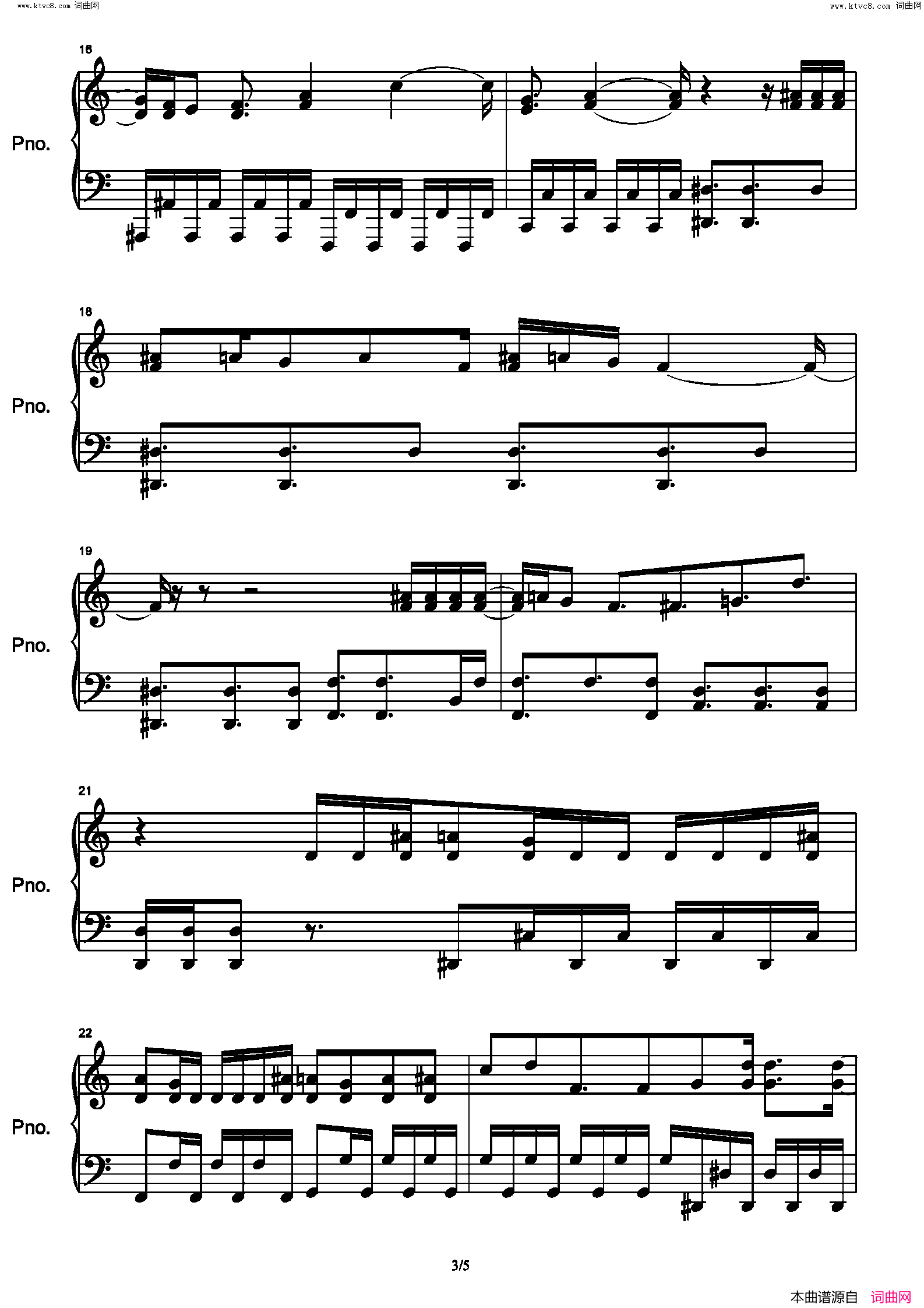 约会大作战简谱_sweet_arms演唱