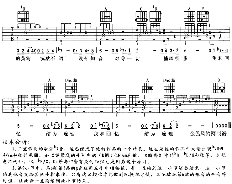 究竟_停车暂问天_主题歌简谱