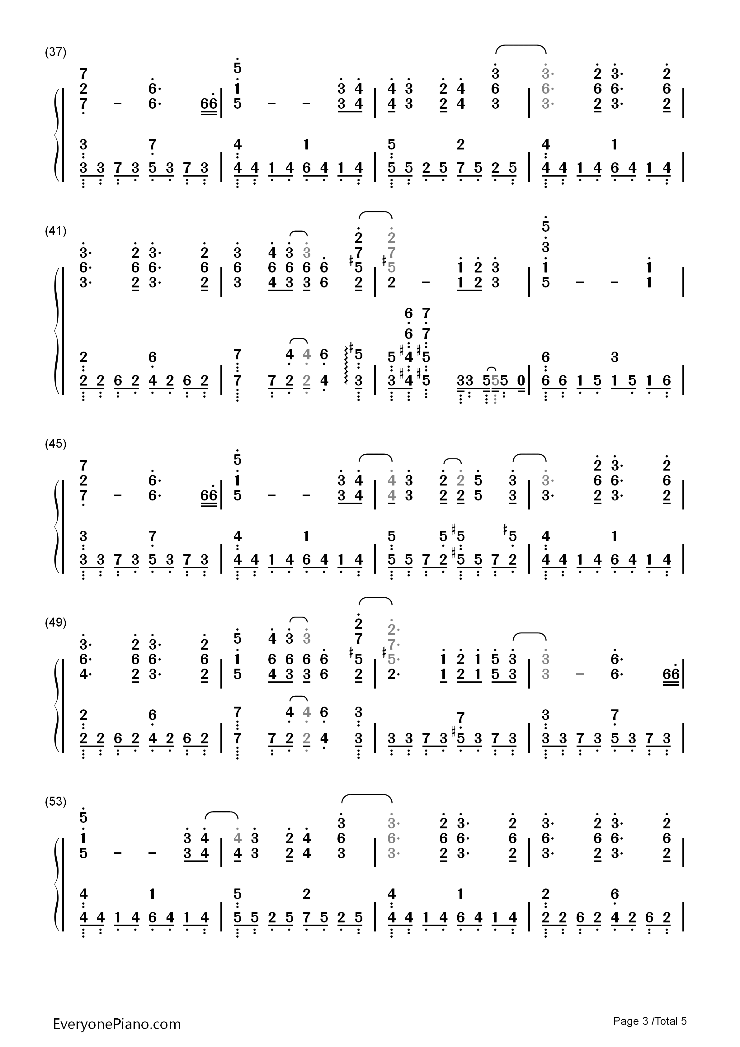 crossing_field钢琴简谱_LiSA演唱