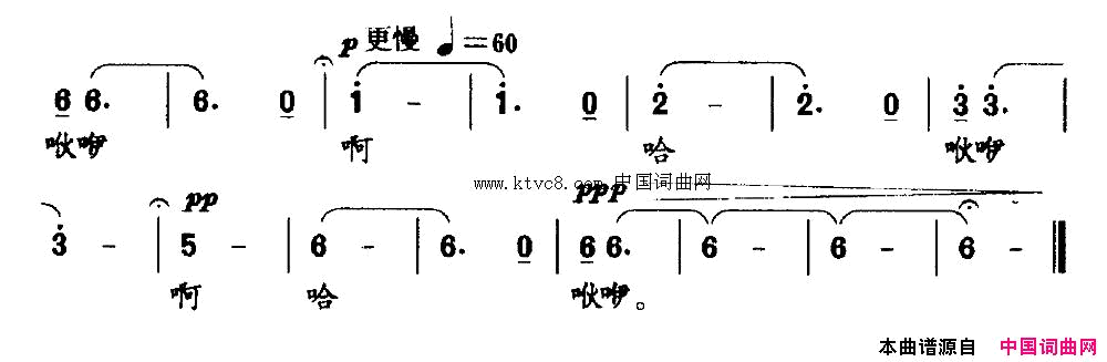 草原上来了勘探队简谱