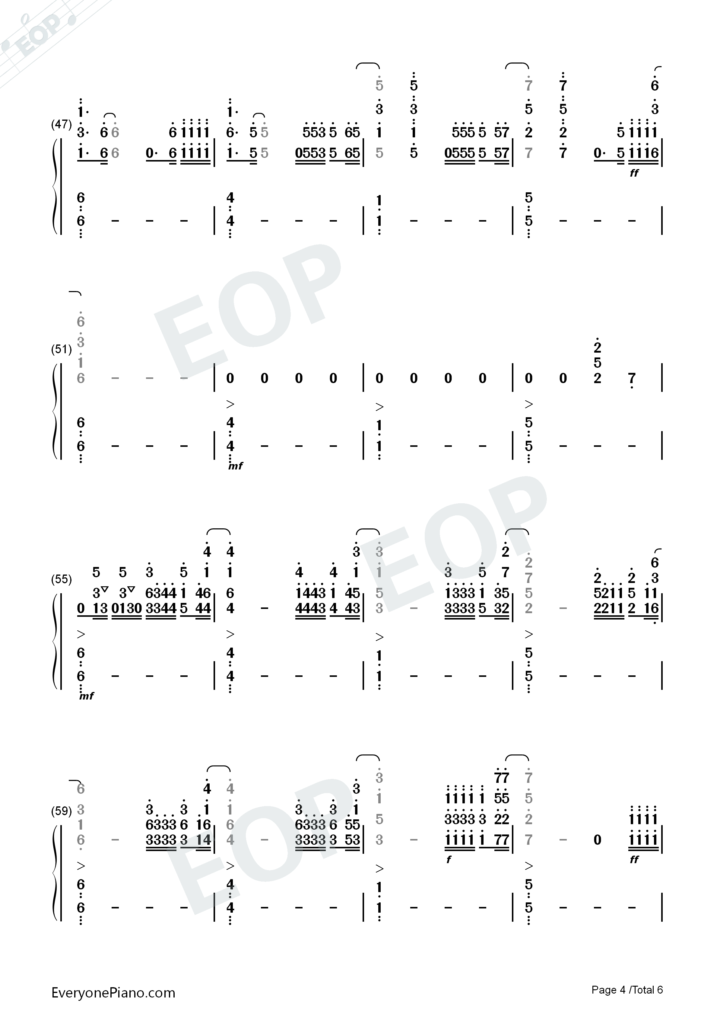 我的天空钢琴简谱_南征北战演唱