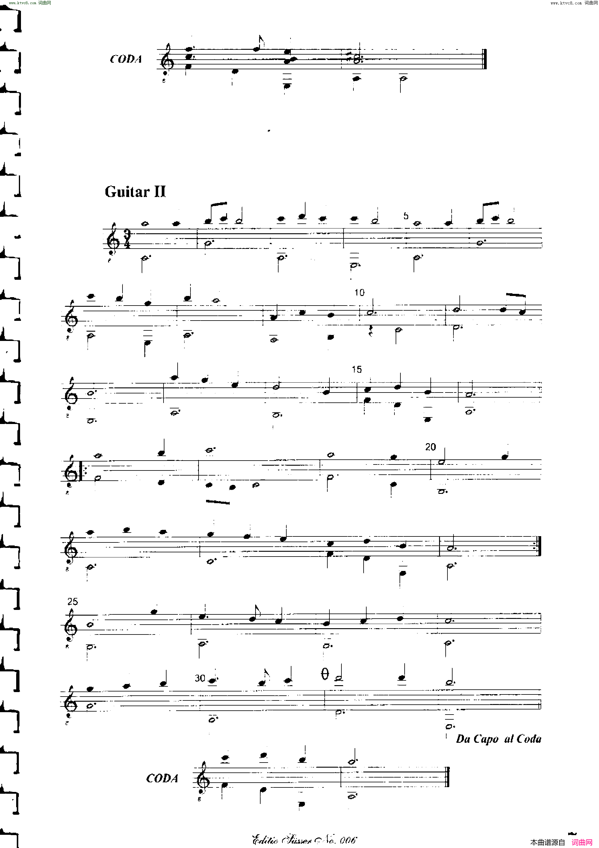 Classical_guitar－Susser_Ctibor_No_6,_Fantazie_ze_sveta_mineralu简谱