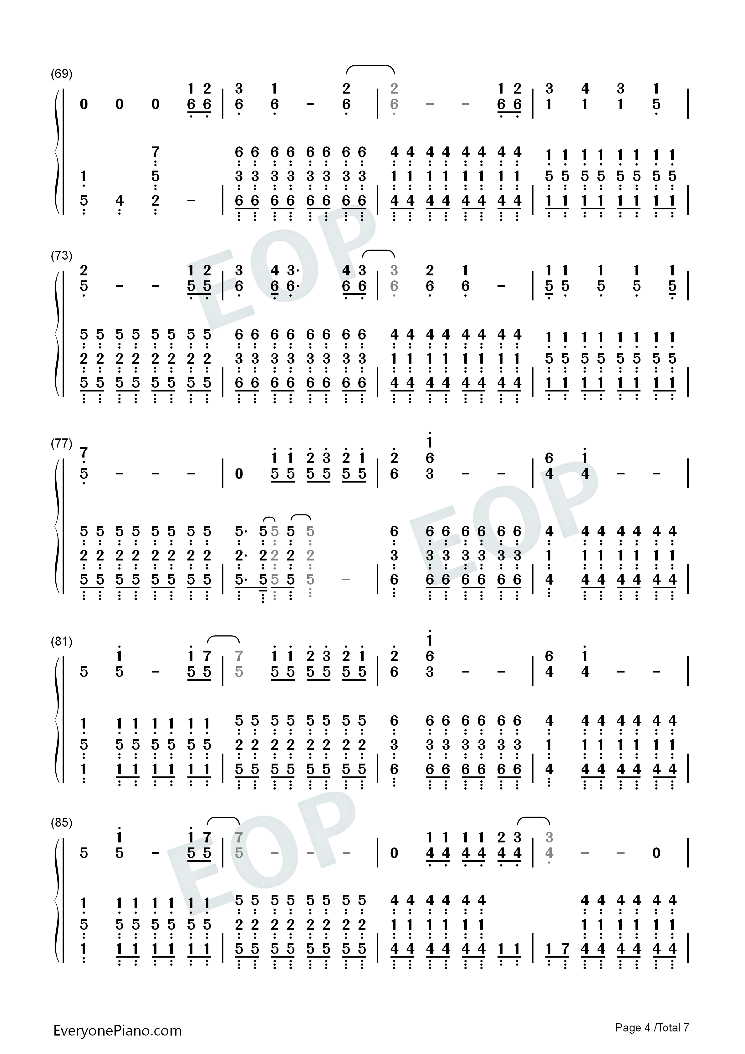 Sunrise钢琴简谱_Our_Last_Night演唱