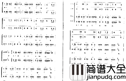 长征组歌4_入云南_=_四渡赤水出奇兵_简谱